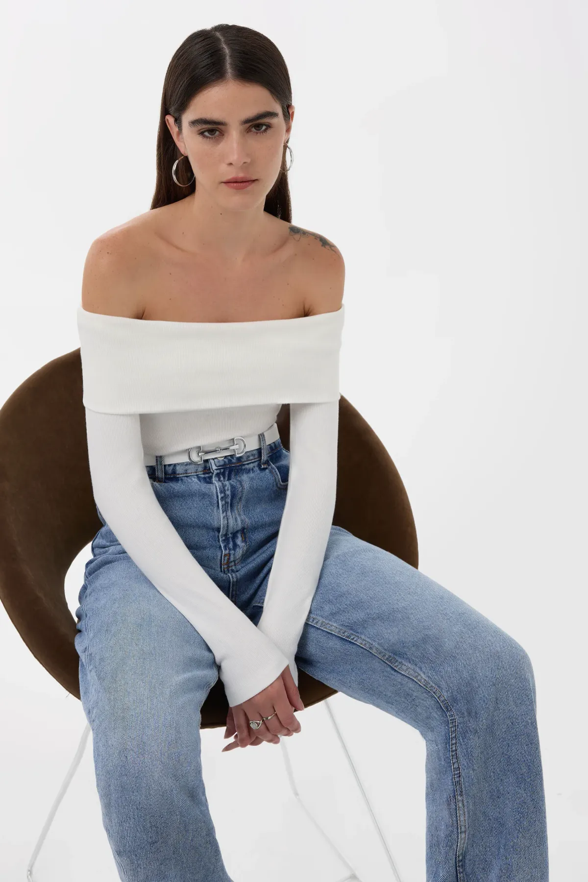 Off Shoulder  Blouse 1