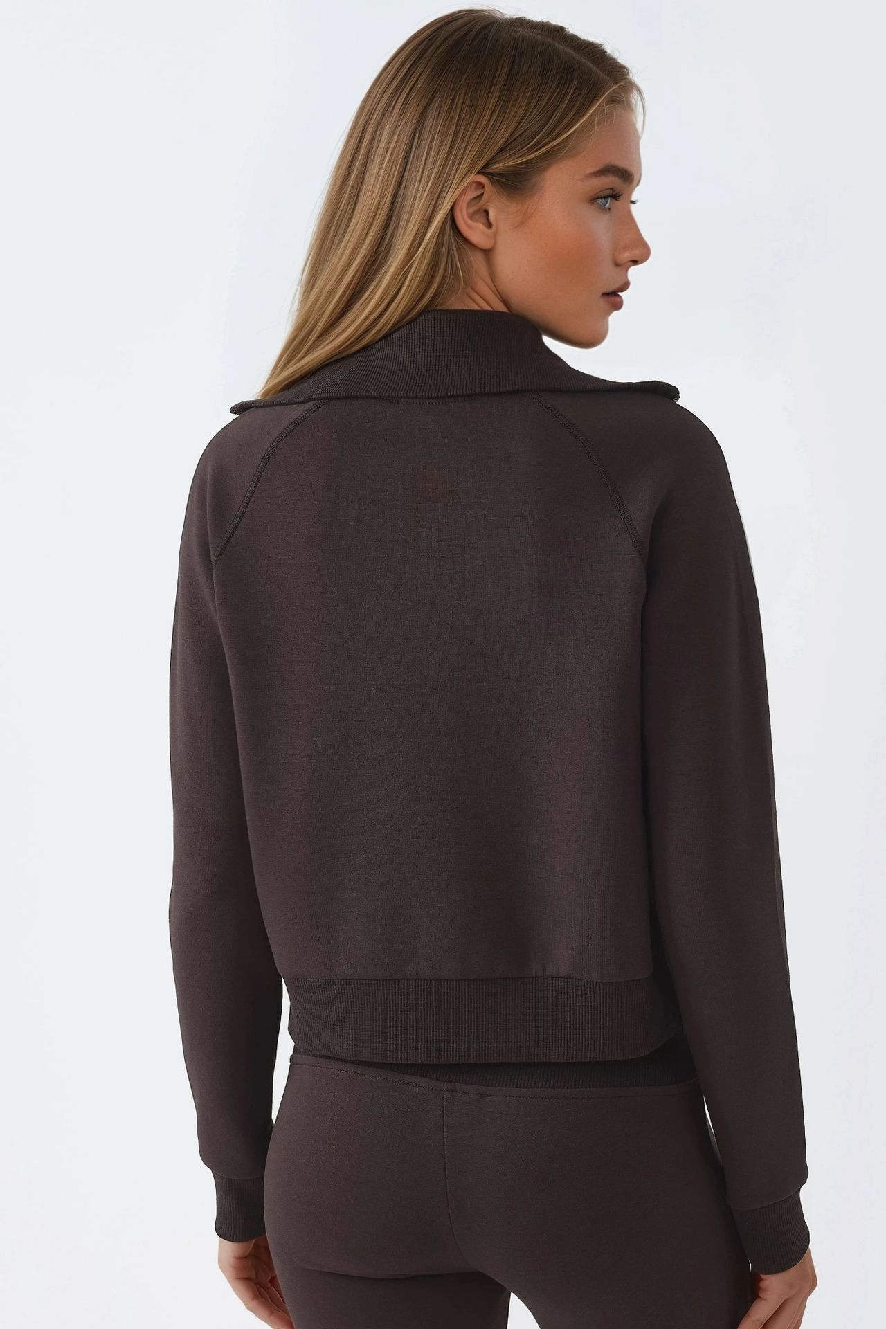 BUSEM Zippered Cotton Jacket with Pockets 3