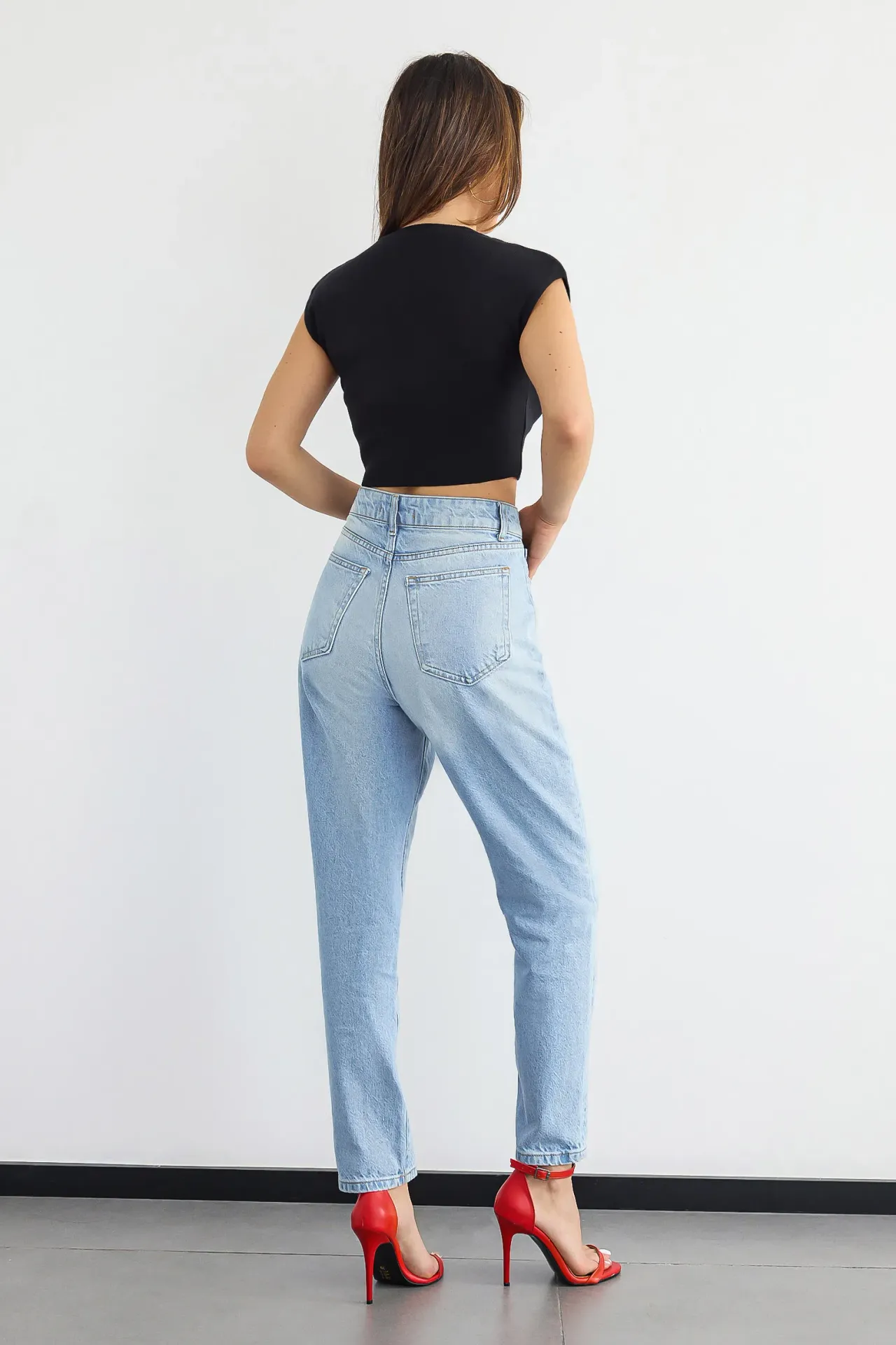 Ribbed Cap Sleeve Cropped Top