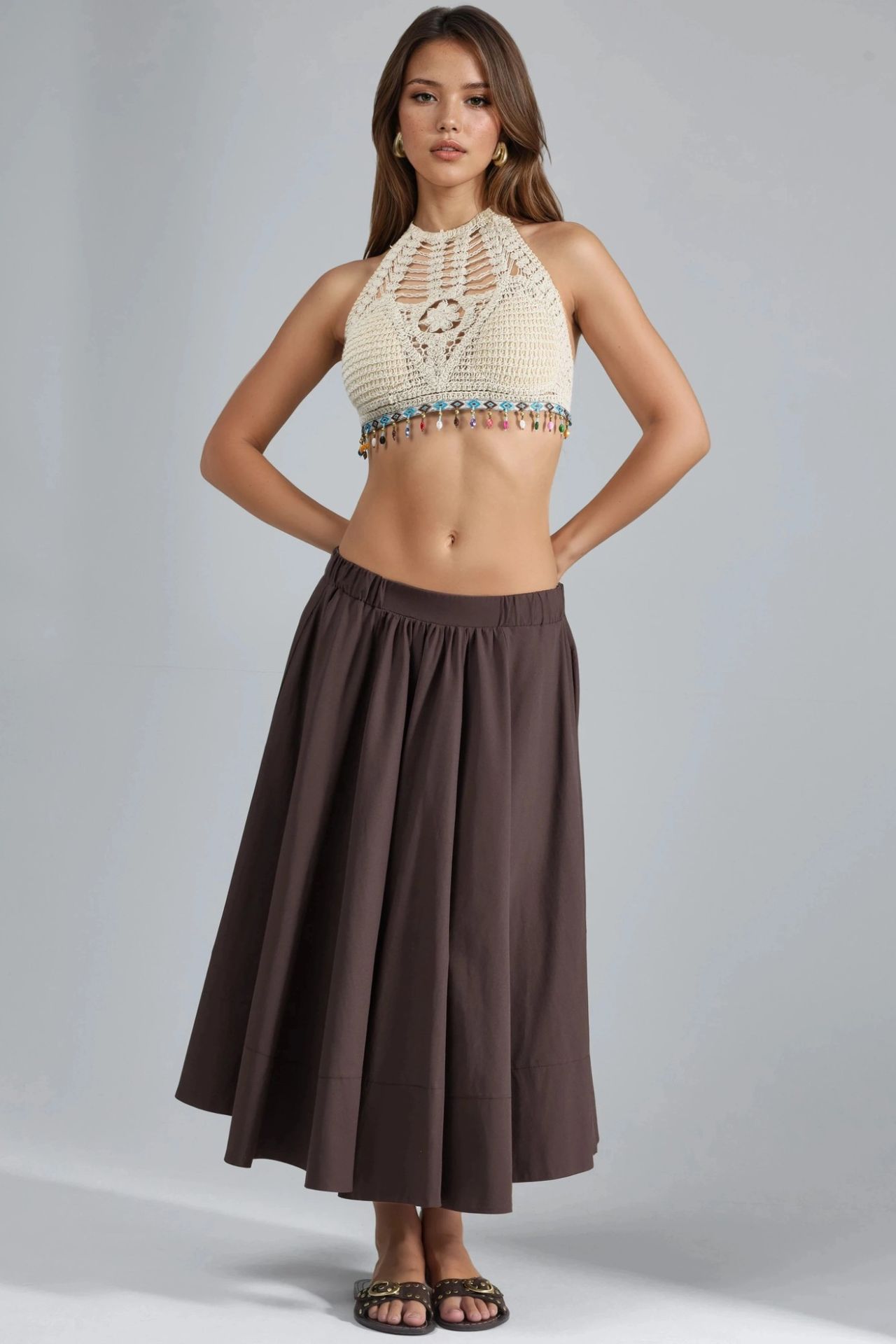 Maxi A-Form Fit Skirt 8