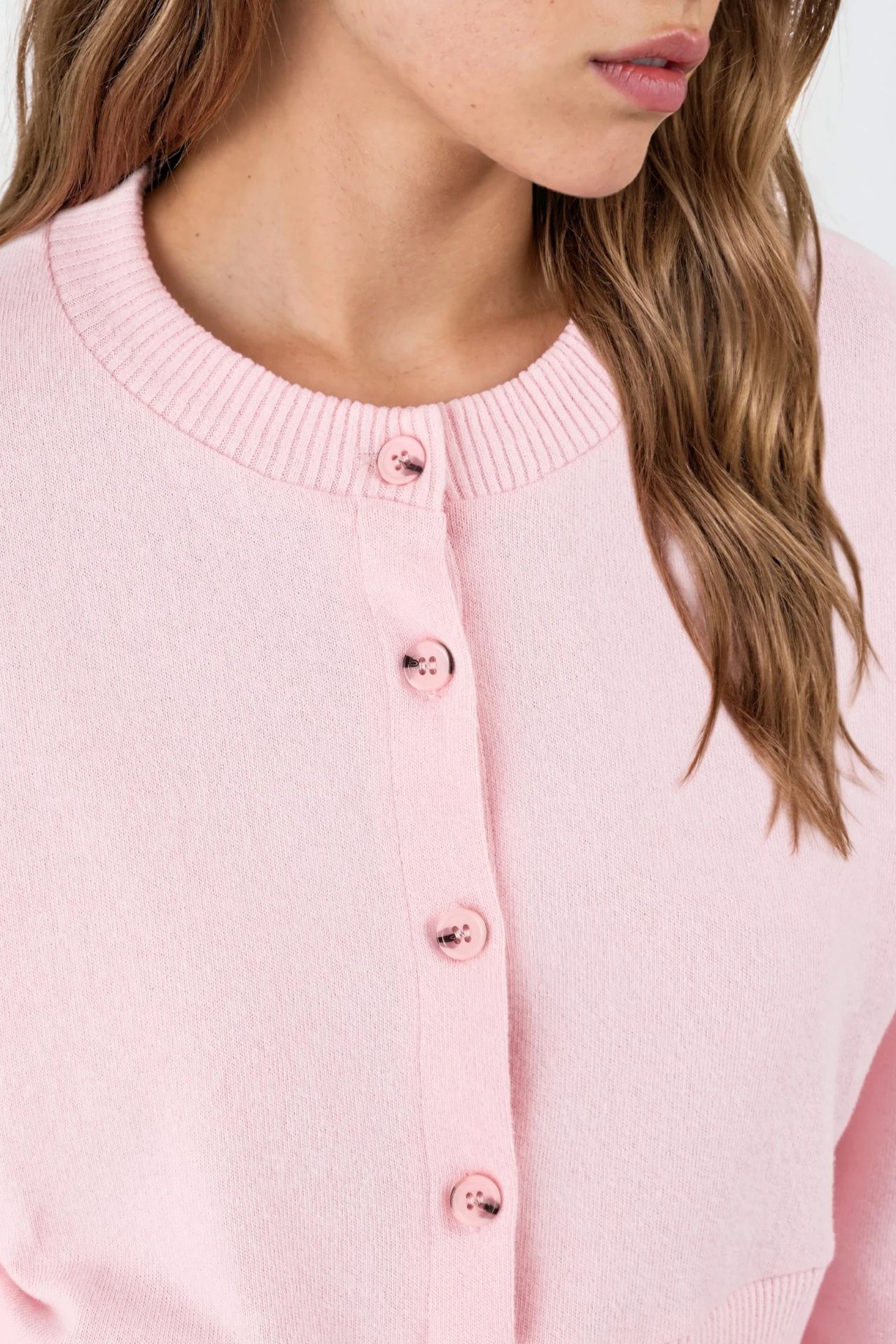 BUSEM Casual Crew Neck Buttoned Crop Jacket 6