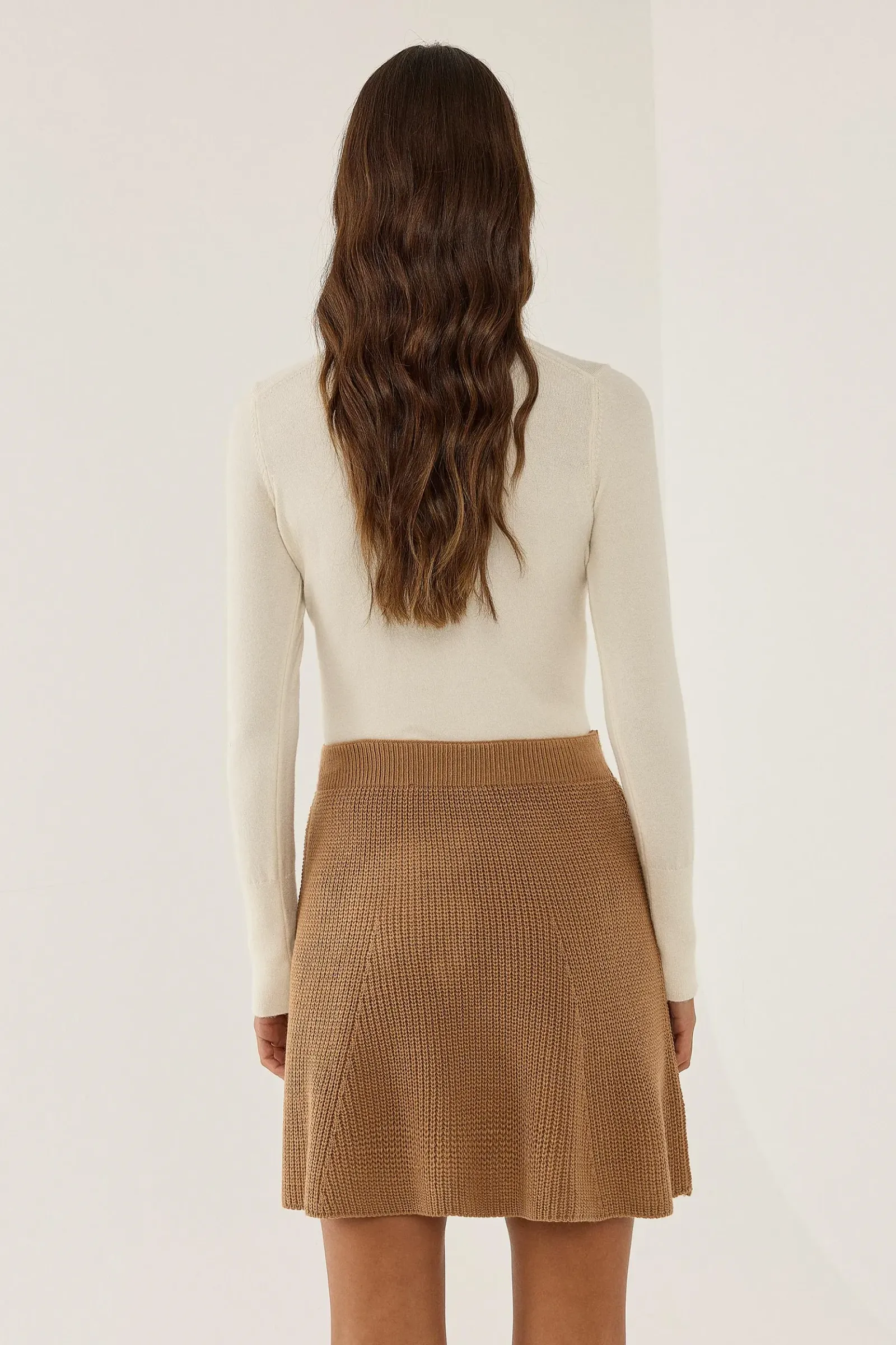 Knit Mini Skirt 4