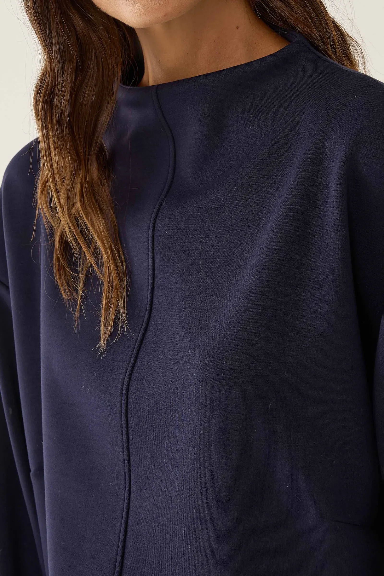 Comfort Fit Stitch Detailed Blouse 5