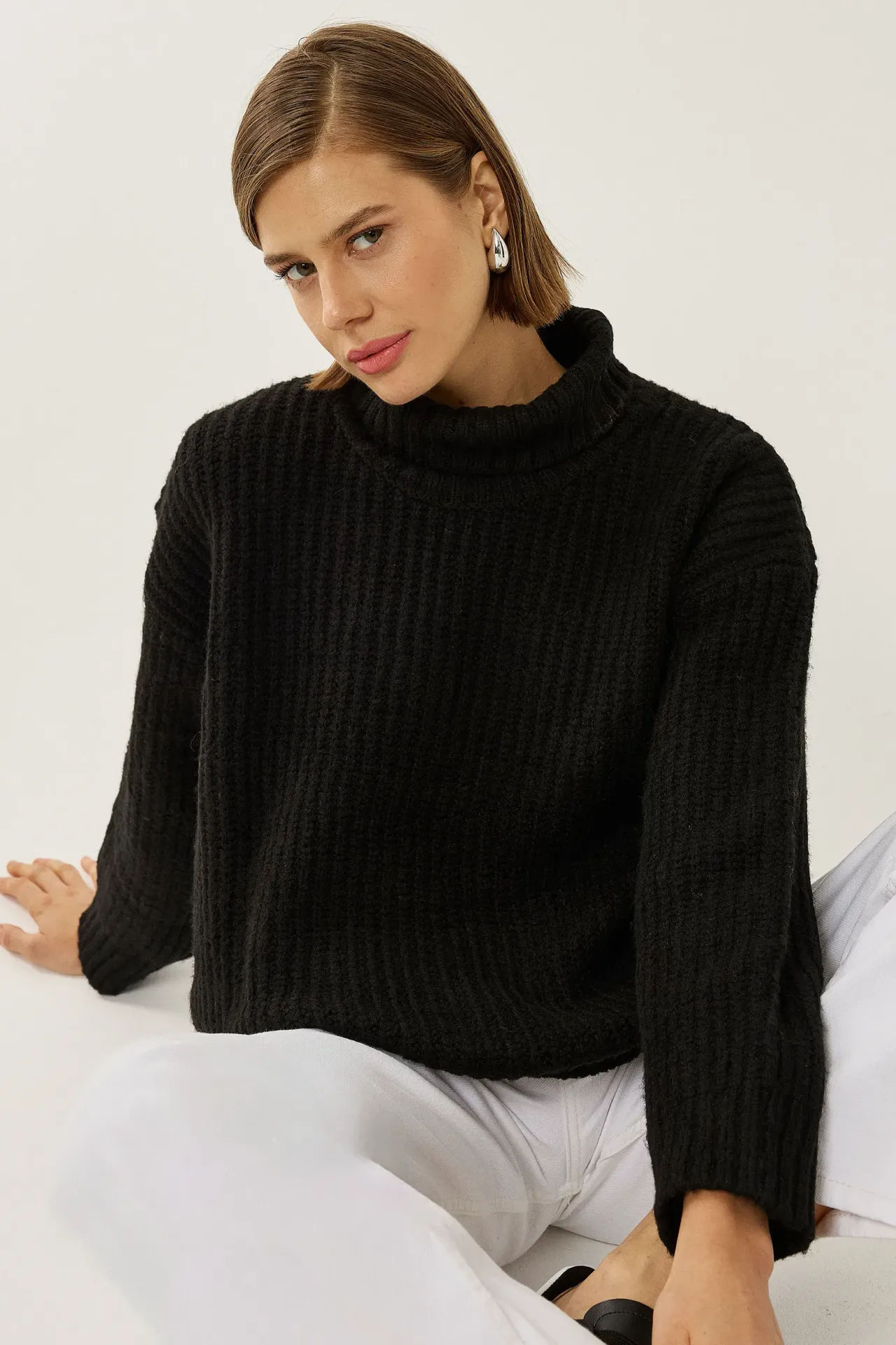 Turtleneck Knitwear Sweater