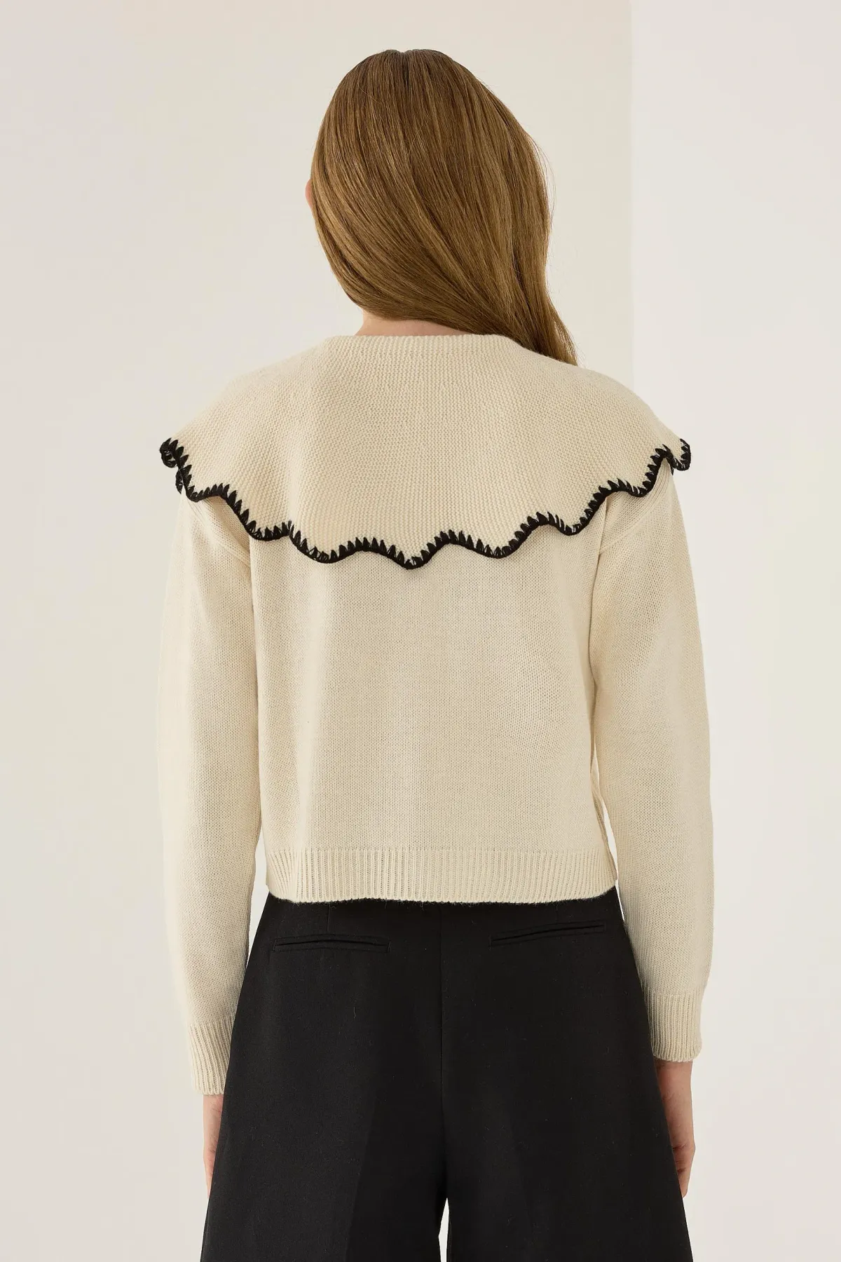 Shawl Collar Knit Sweater 4