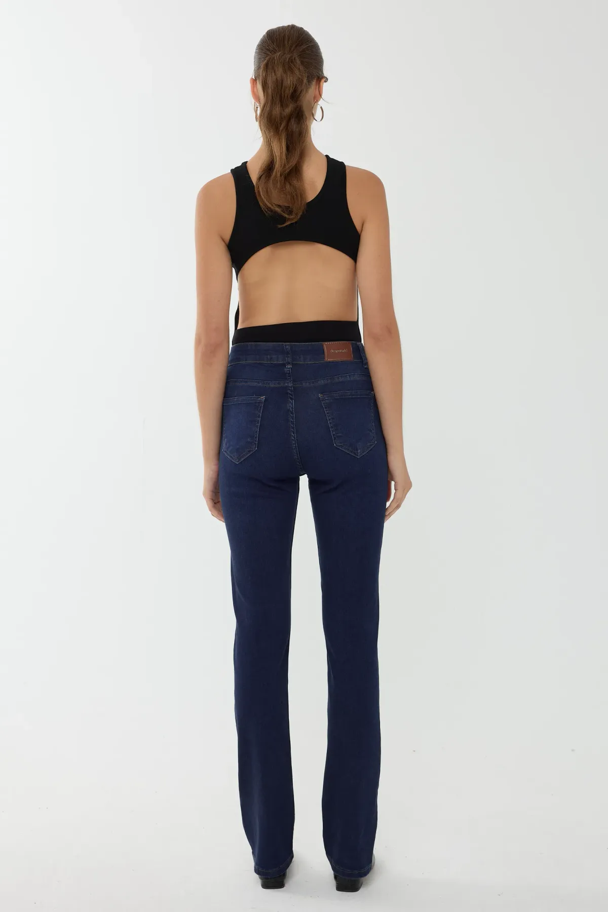 High Waist Slim Fit  Jeans 4