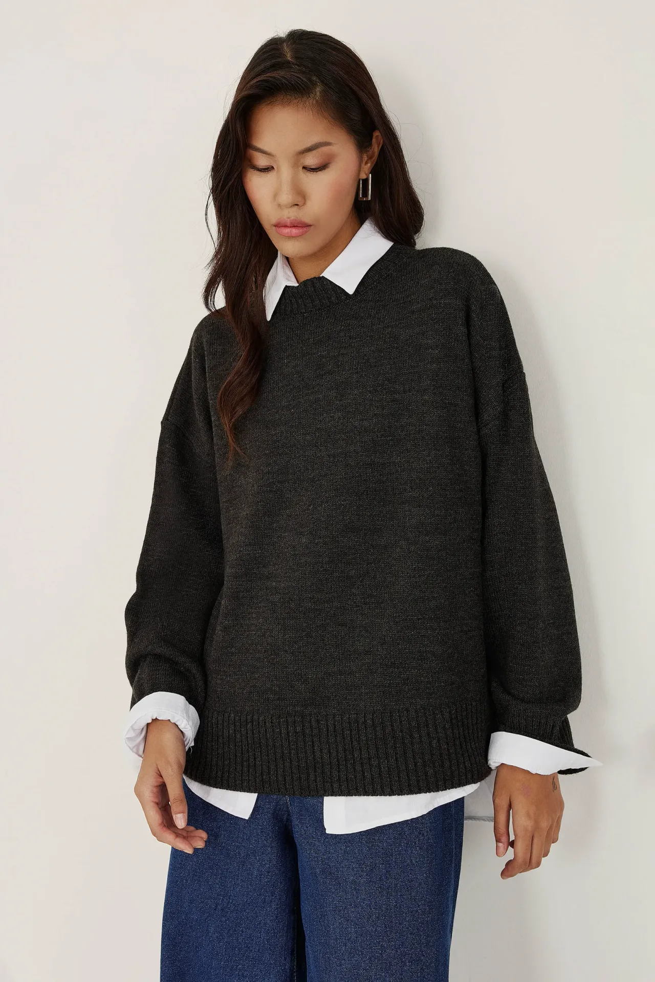 Crew Neck Cozy Sweater