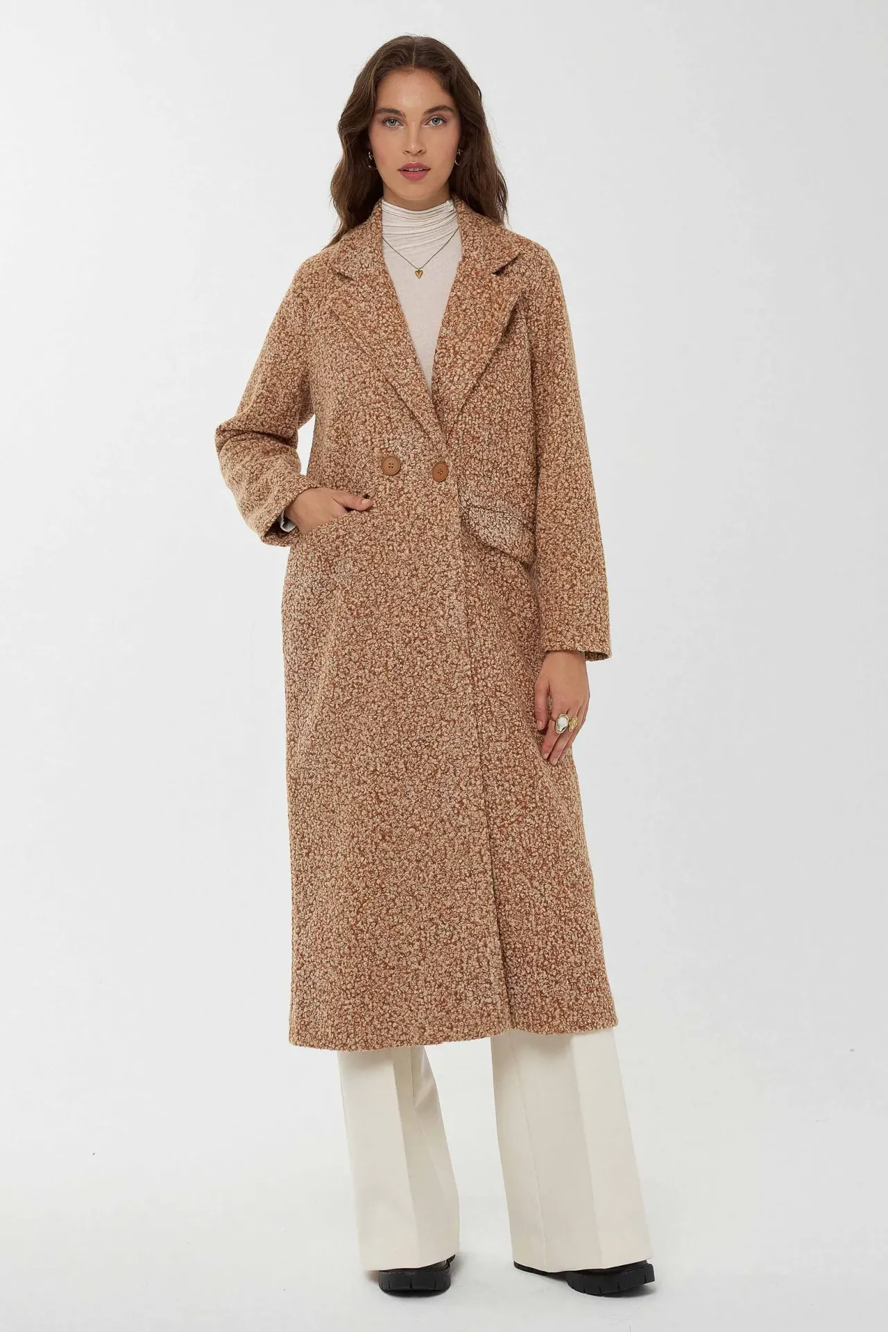 Relaxed Fit Overcoat