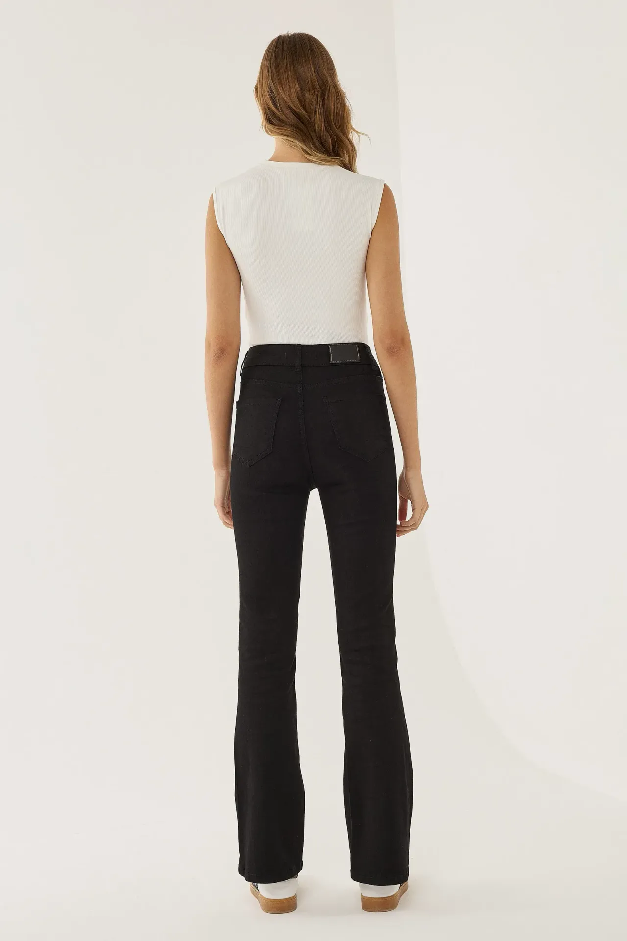 Normal Waist Flare Jeans