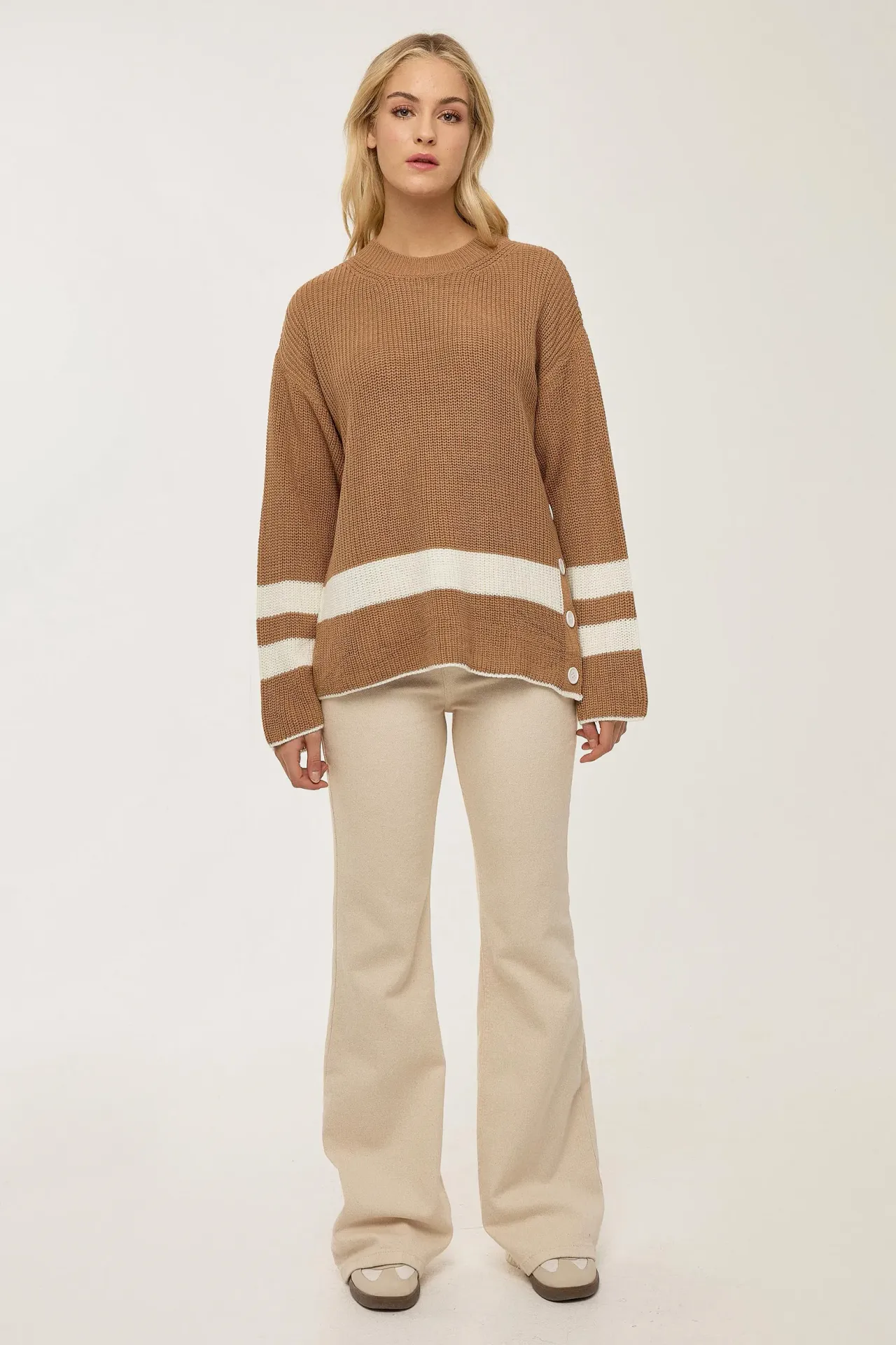 Relaxed Fit Knitted Sweater