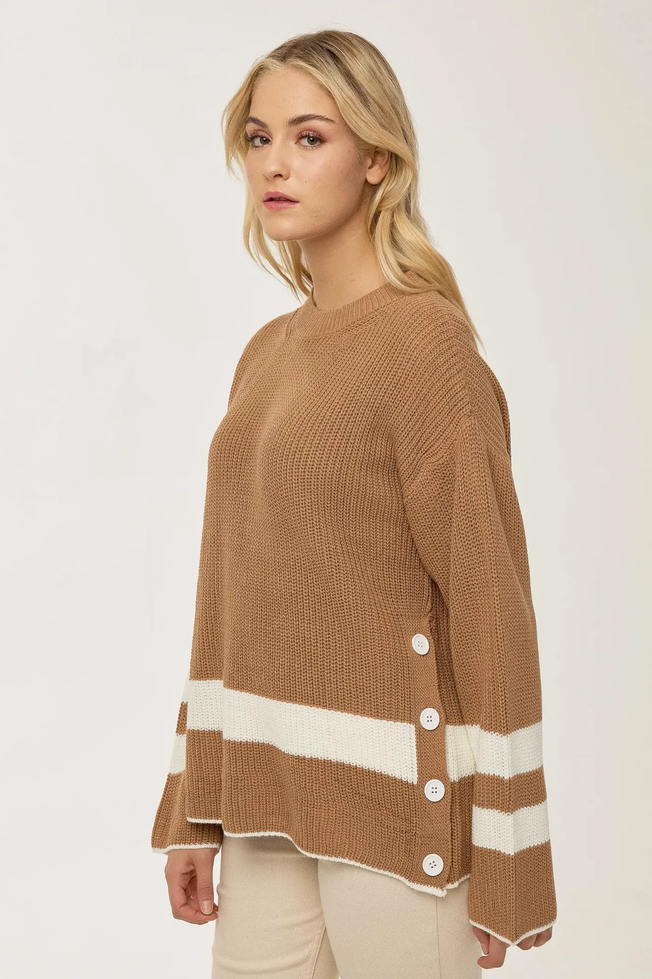 Relaxed Fit Knitted Sweater