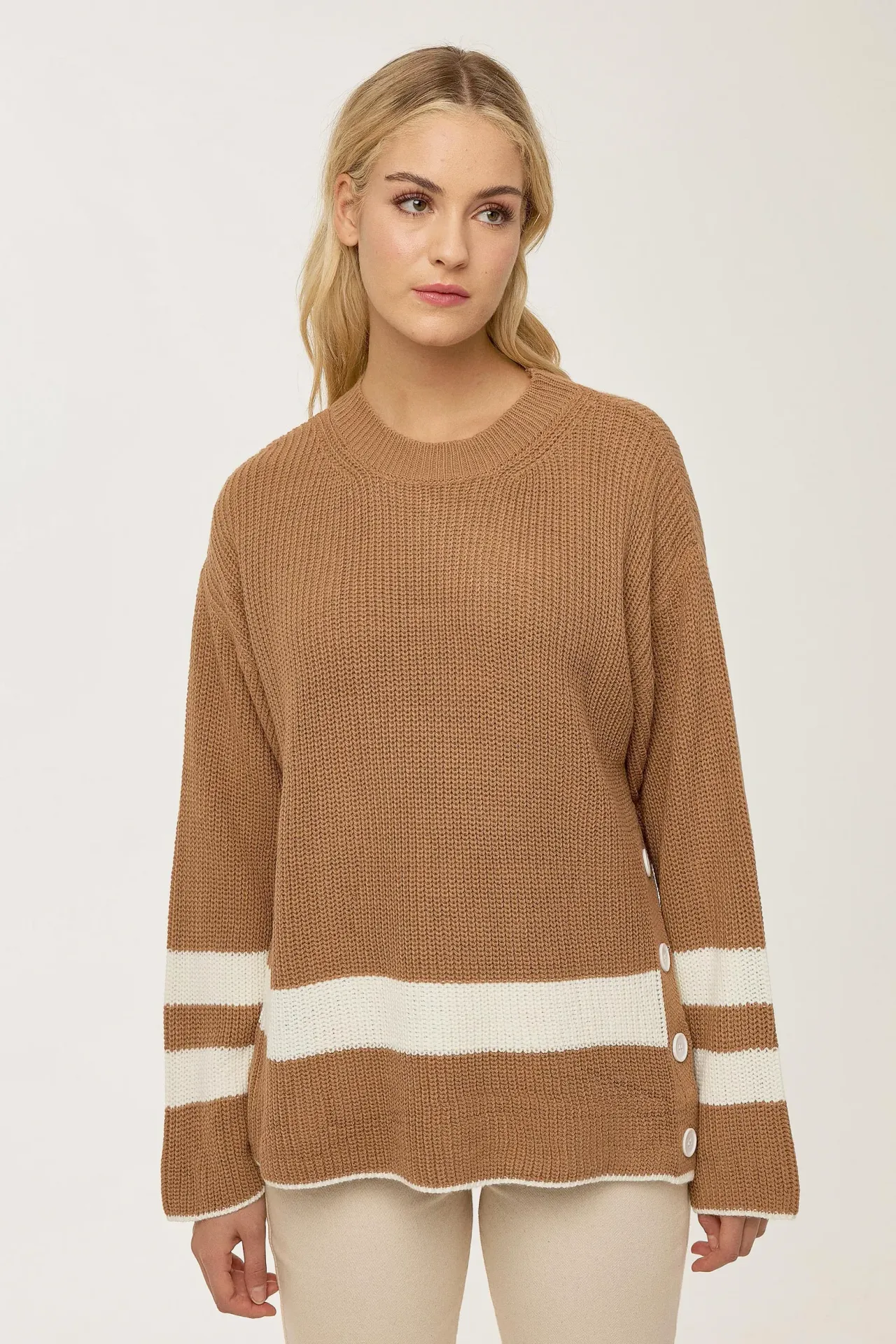 Relaxed Fit Knitted Sweater