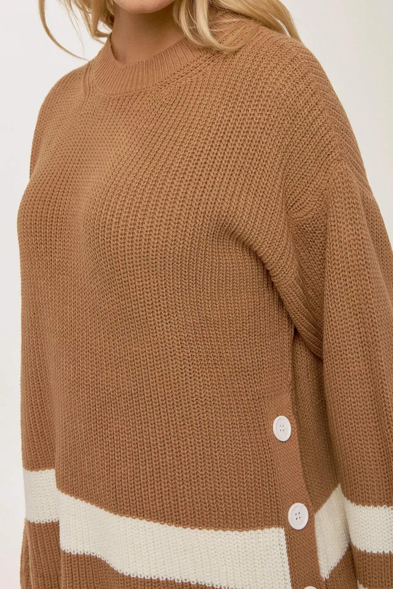 Relaxed Fit Knitted Sweater