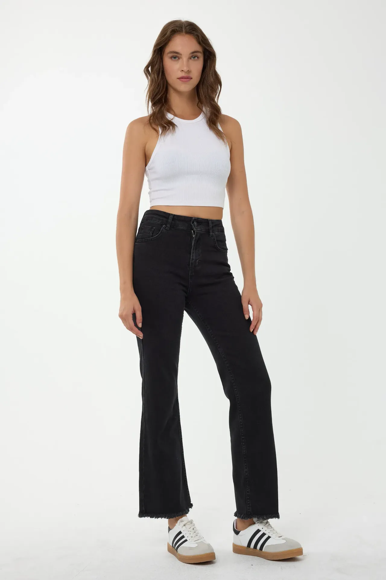 High Waist Flare Jeans