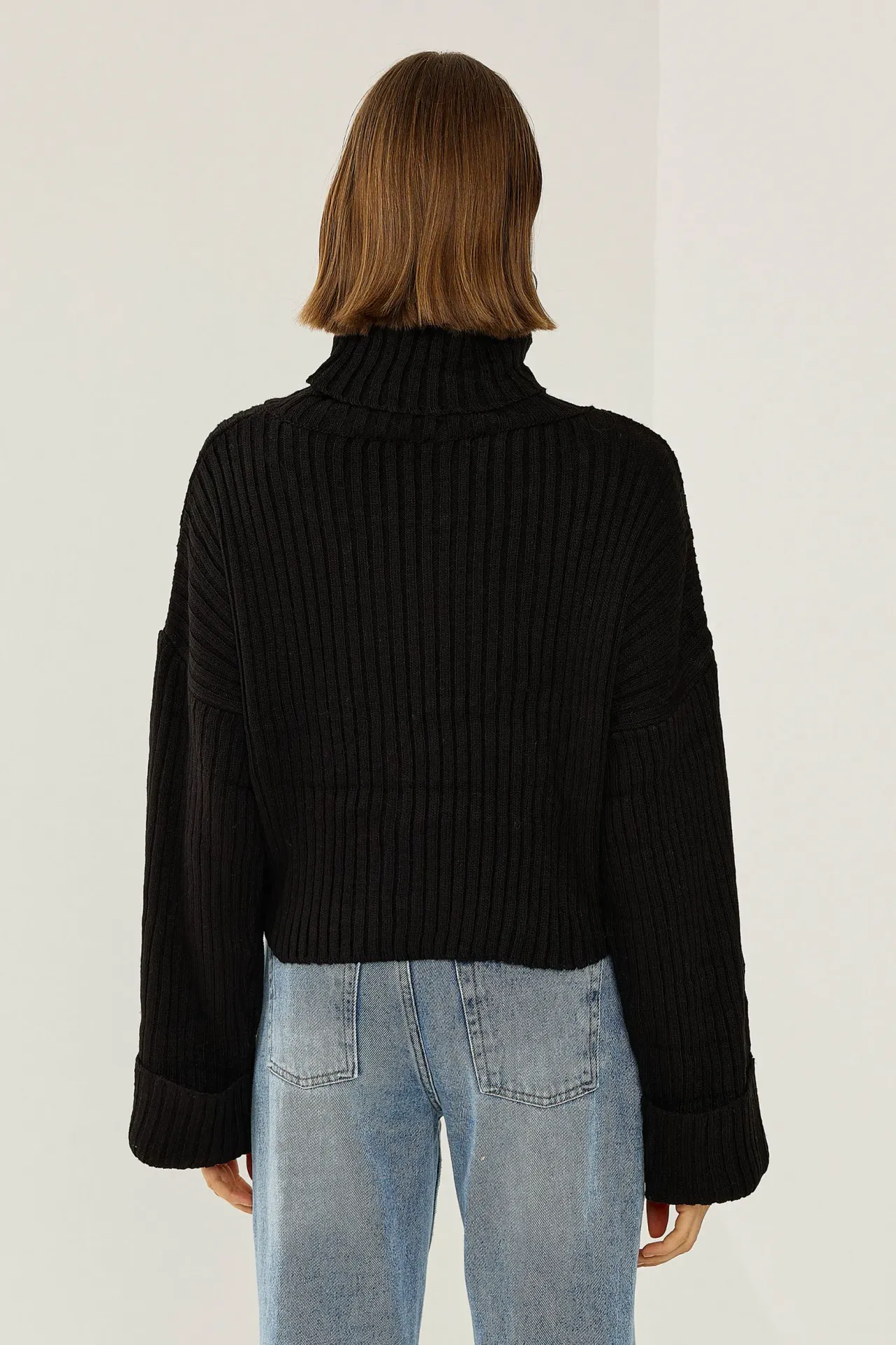 Oversized Turtleneck Sweater