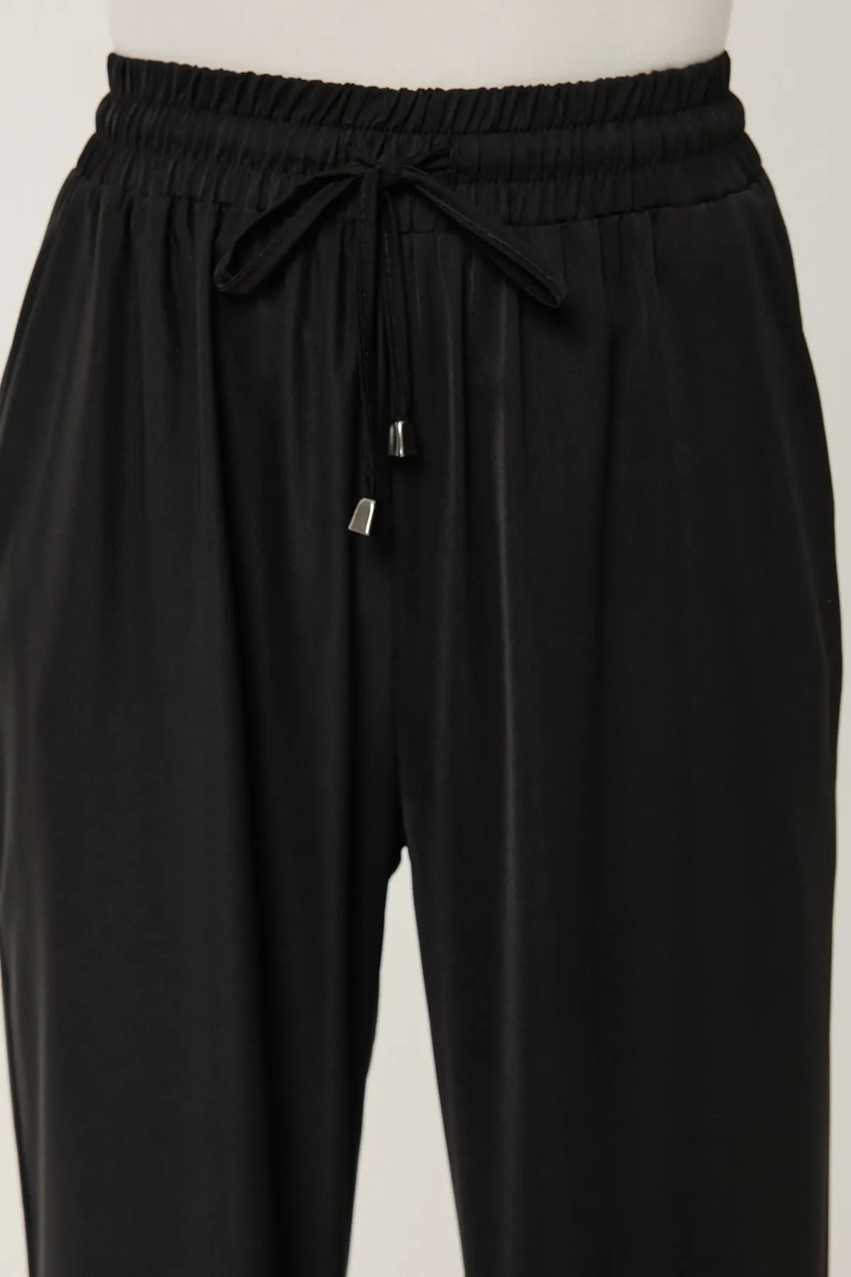 Elastic Waist Wide Leg Pants 5