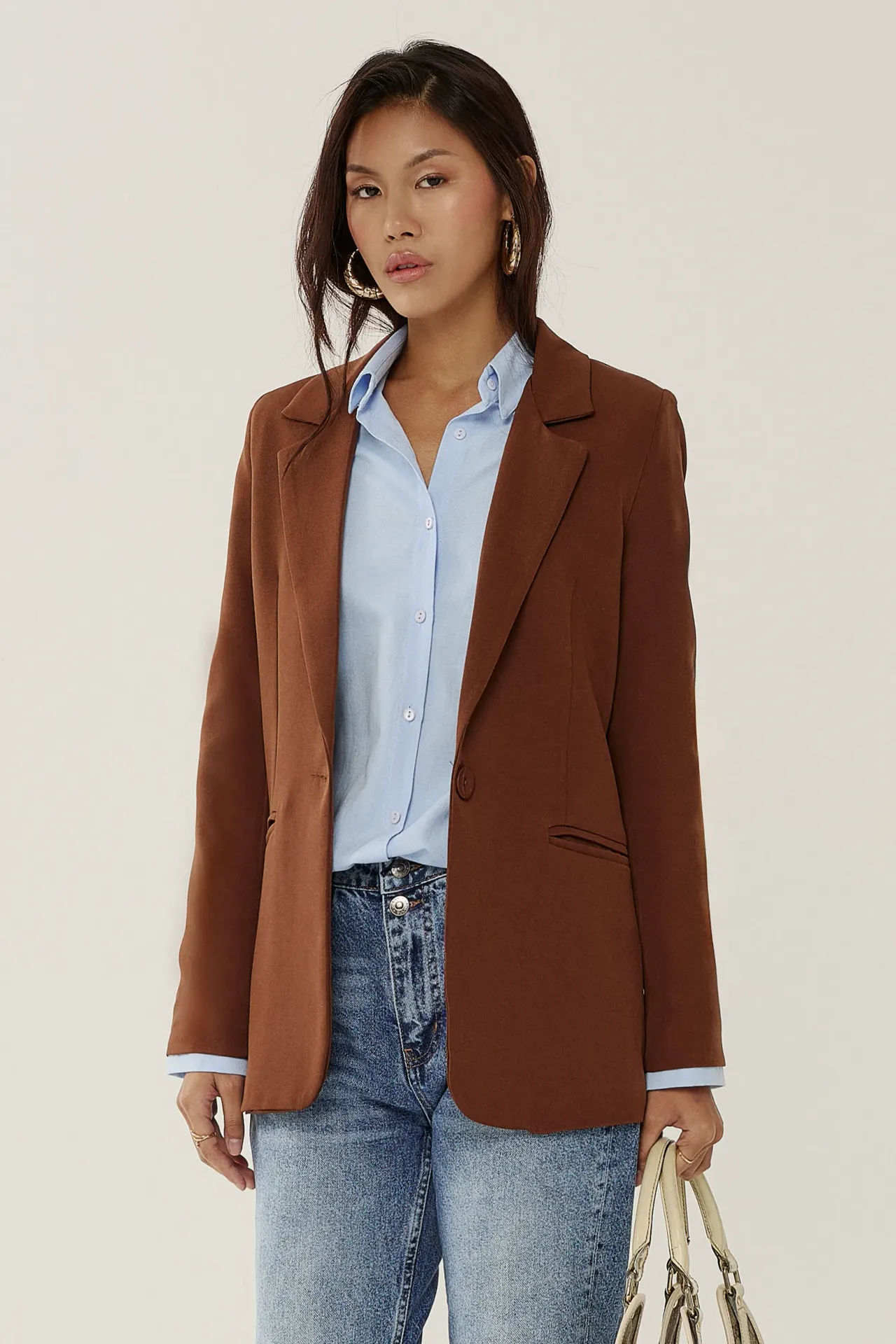 Woven Classic Blazer