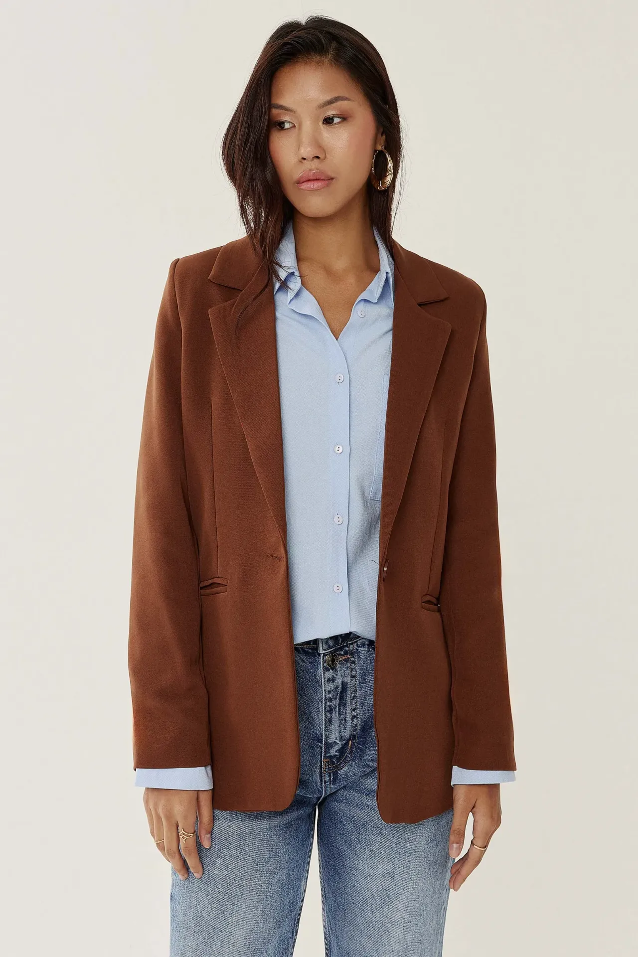 Woven Classic Blazer