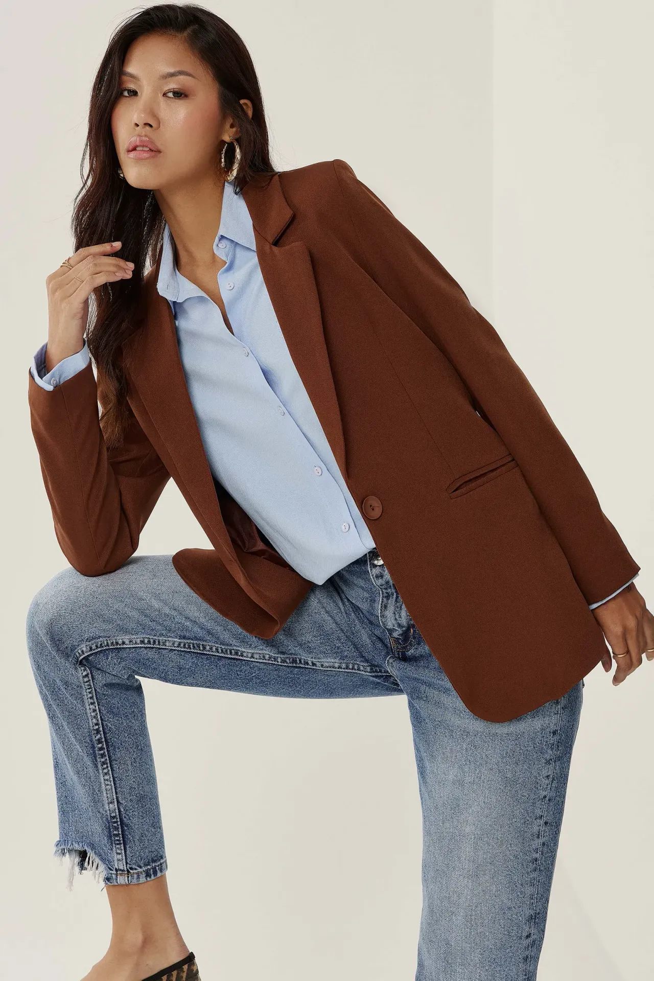 Woven Classic Blazer