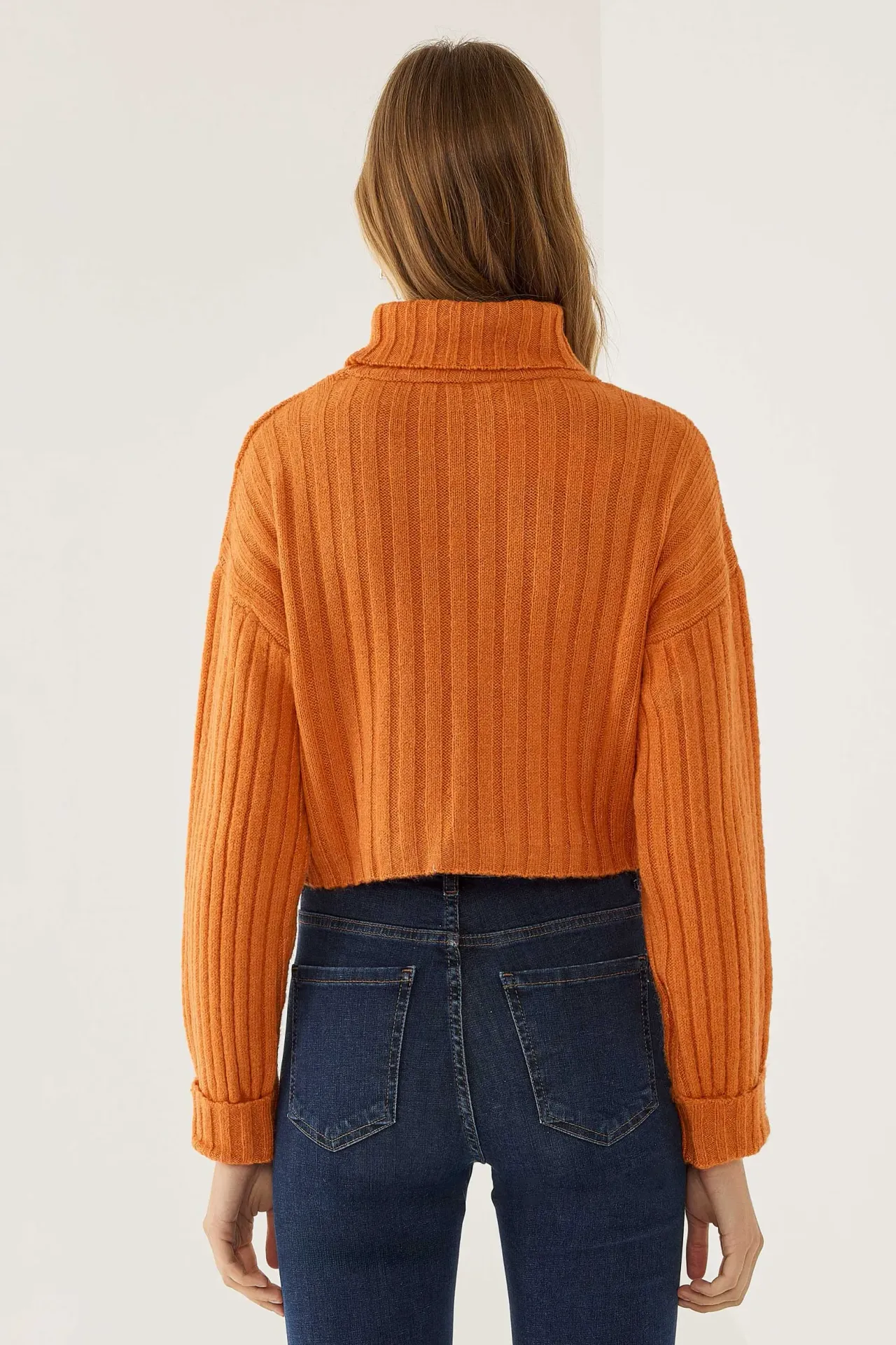 Turtleneck Knit Sweater