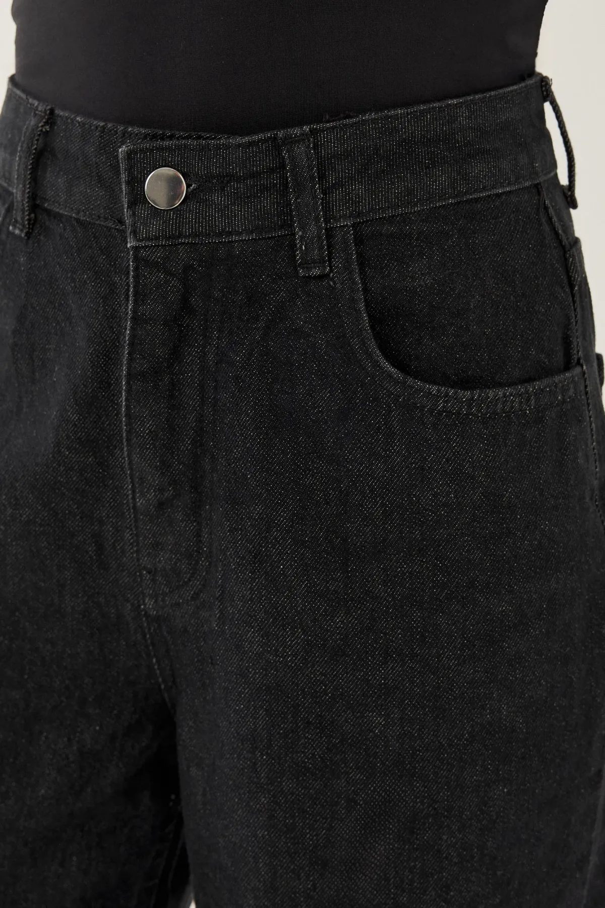Washed Straight-Leg Jeans 5