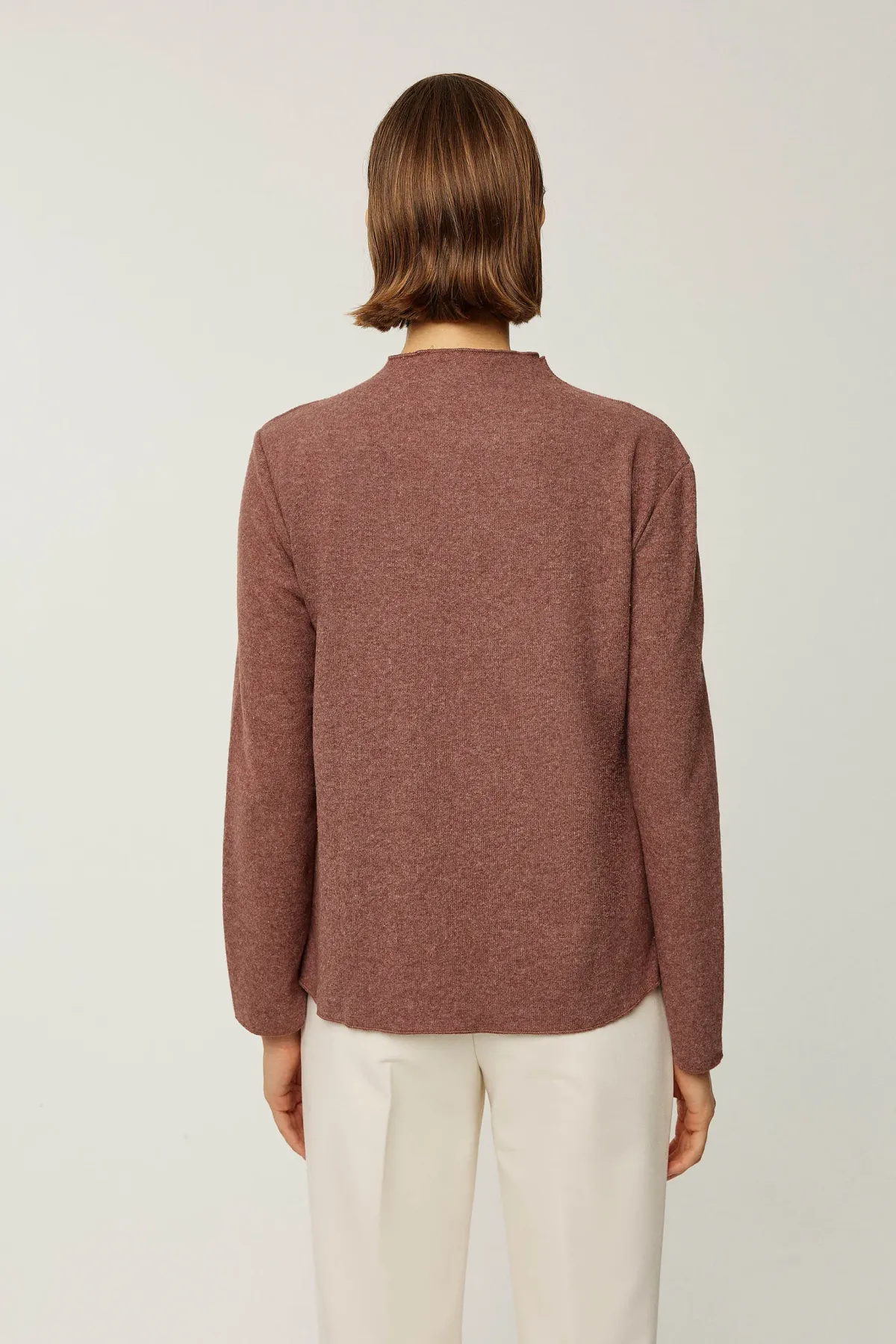 Half Turtleneck Knitted Top 4