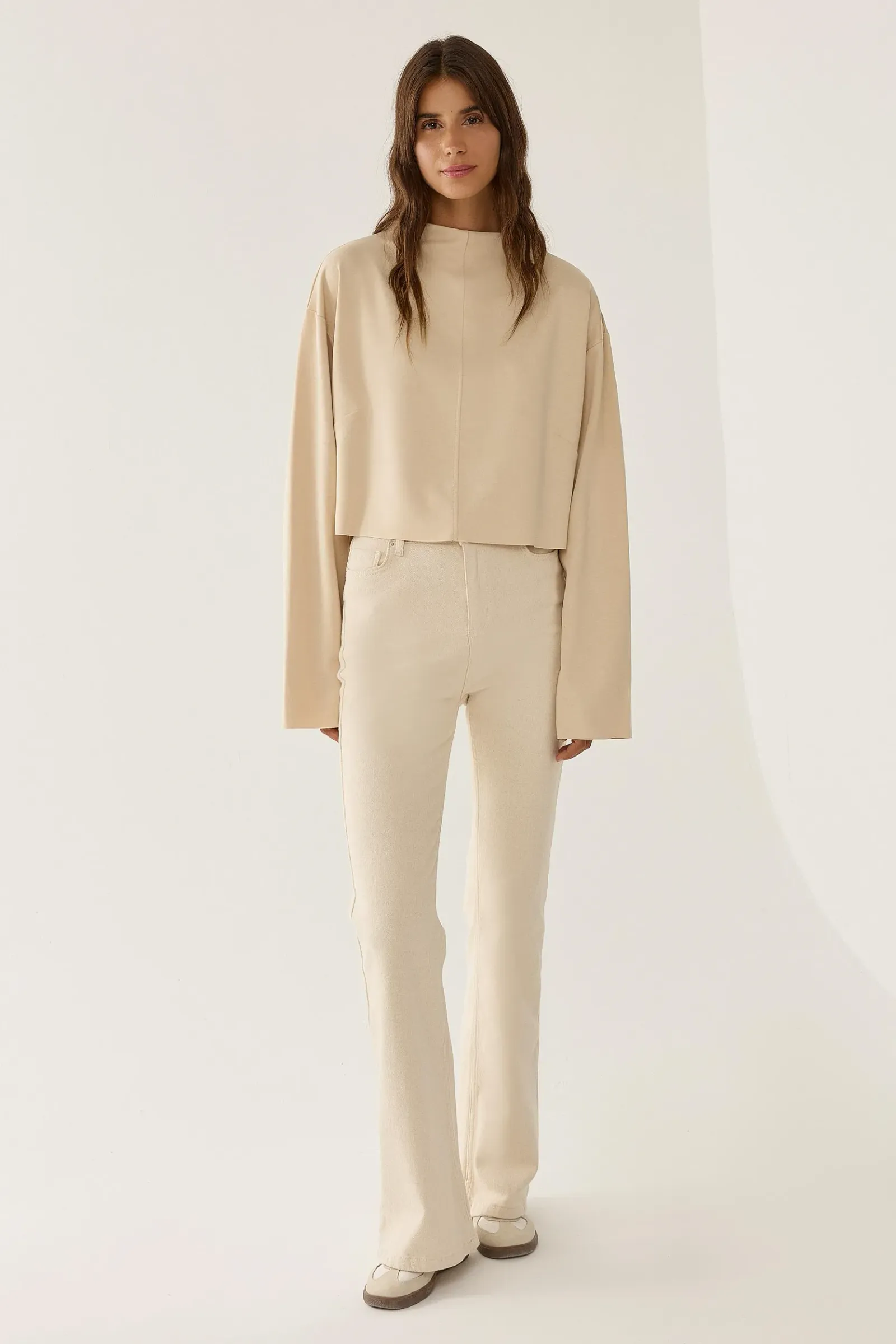 Comfort Fit Stitch Detailed Blouse 3
