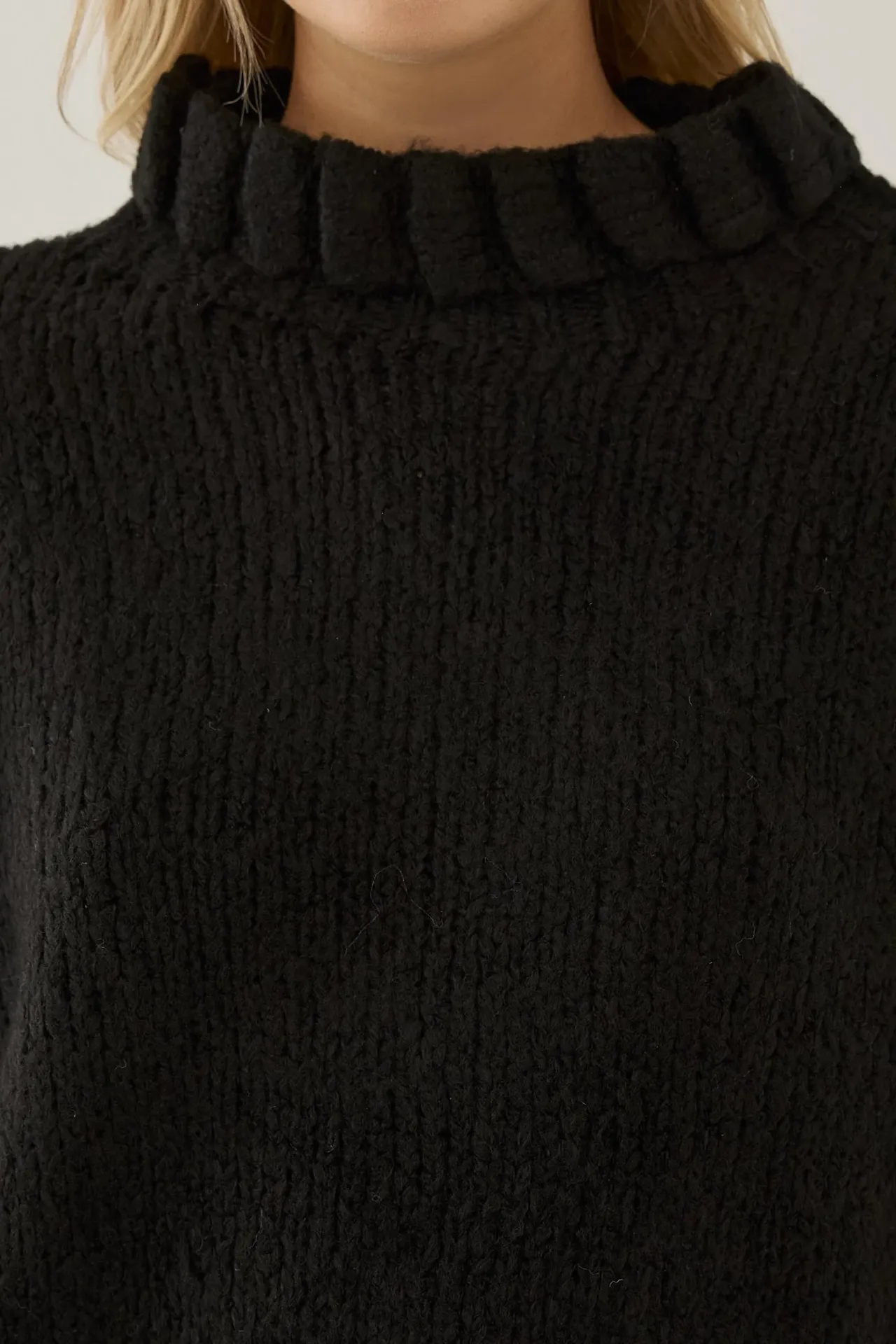 Knit Crew Neck Sweater