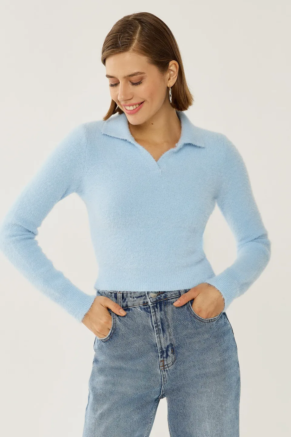 Textured Knit Sweater