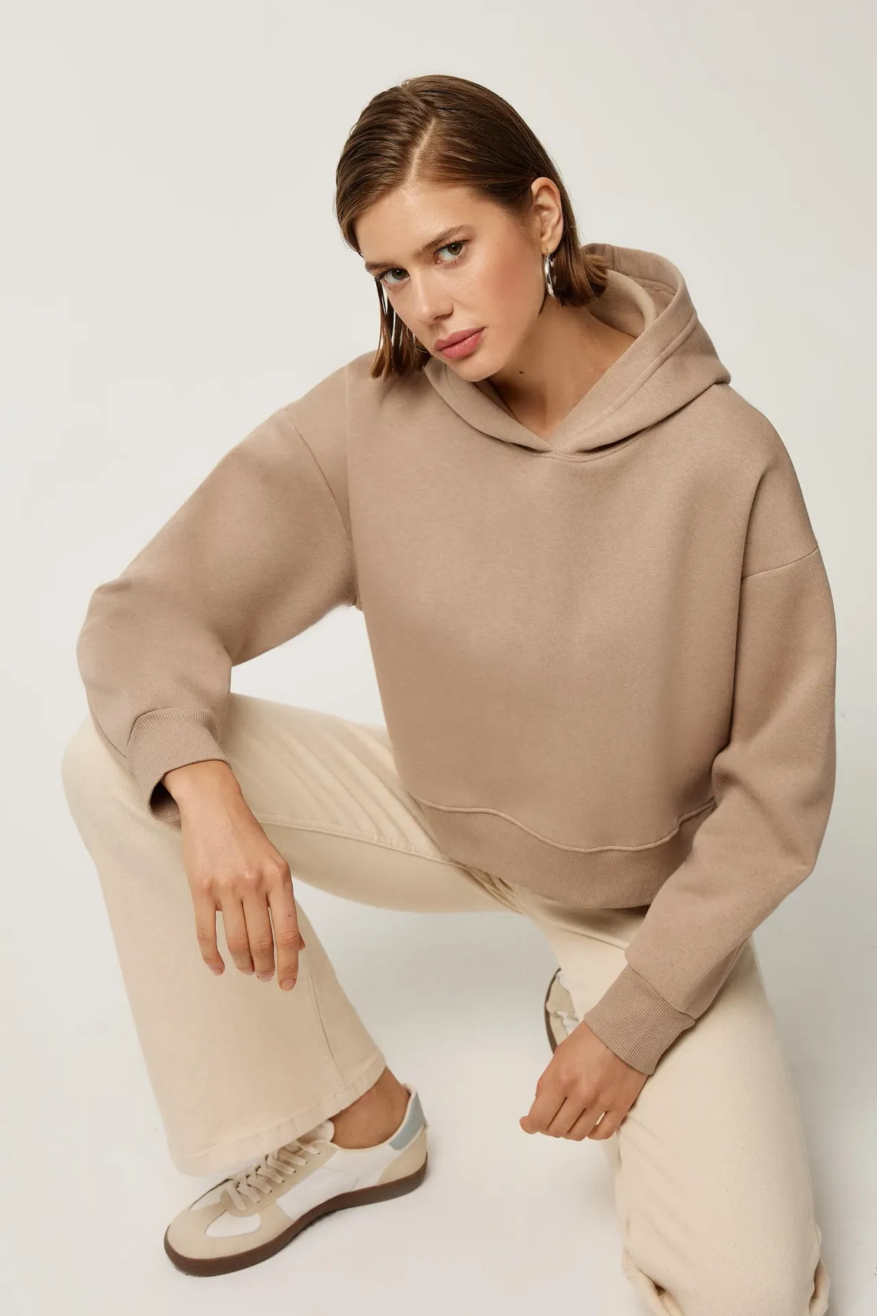 Relaxed Jersey Hoodie