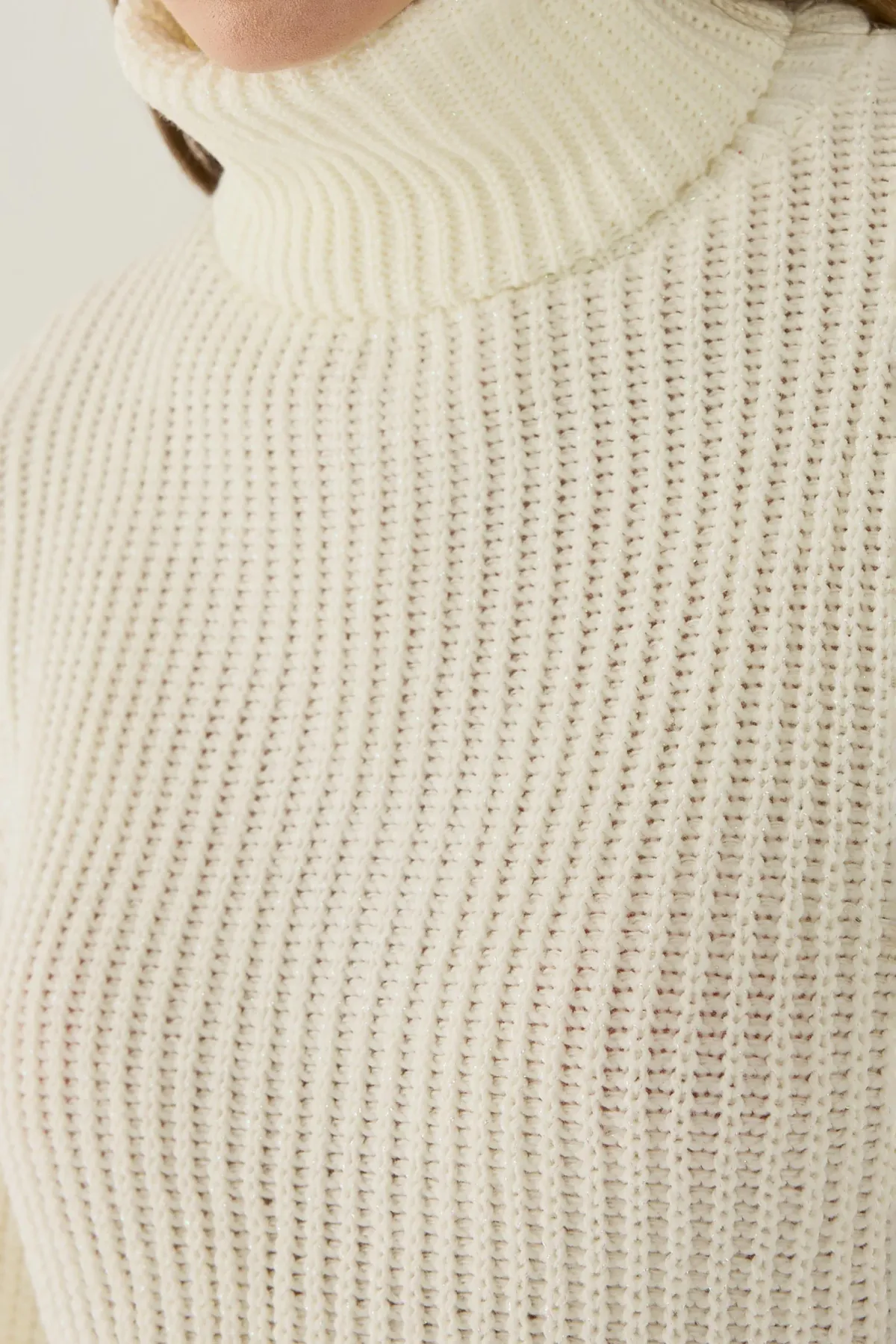 Oversized High-Neck Sweater 5