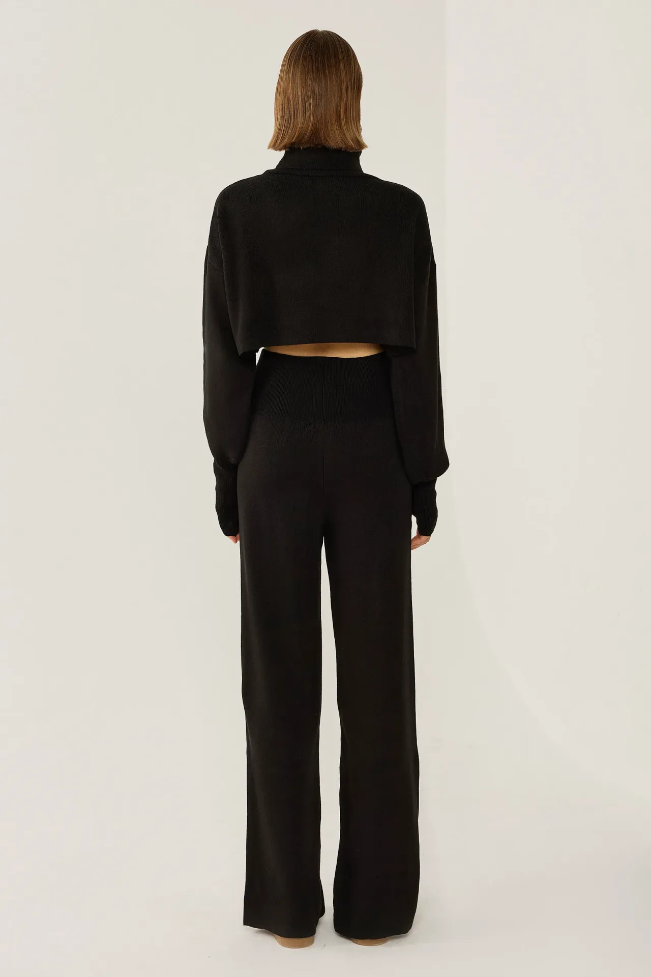 Turtleneck Knit Co-ord Set