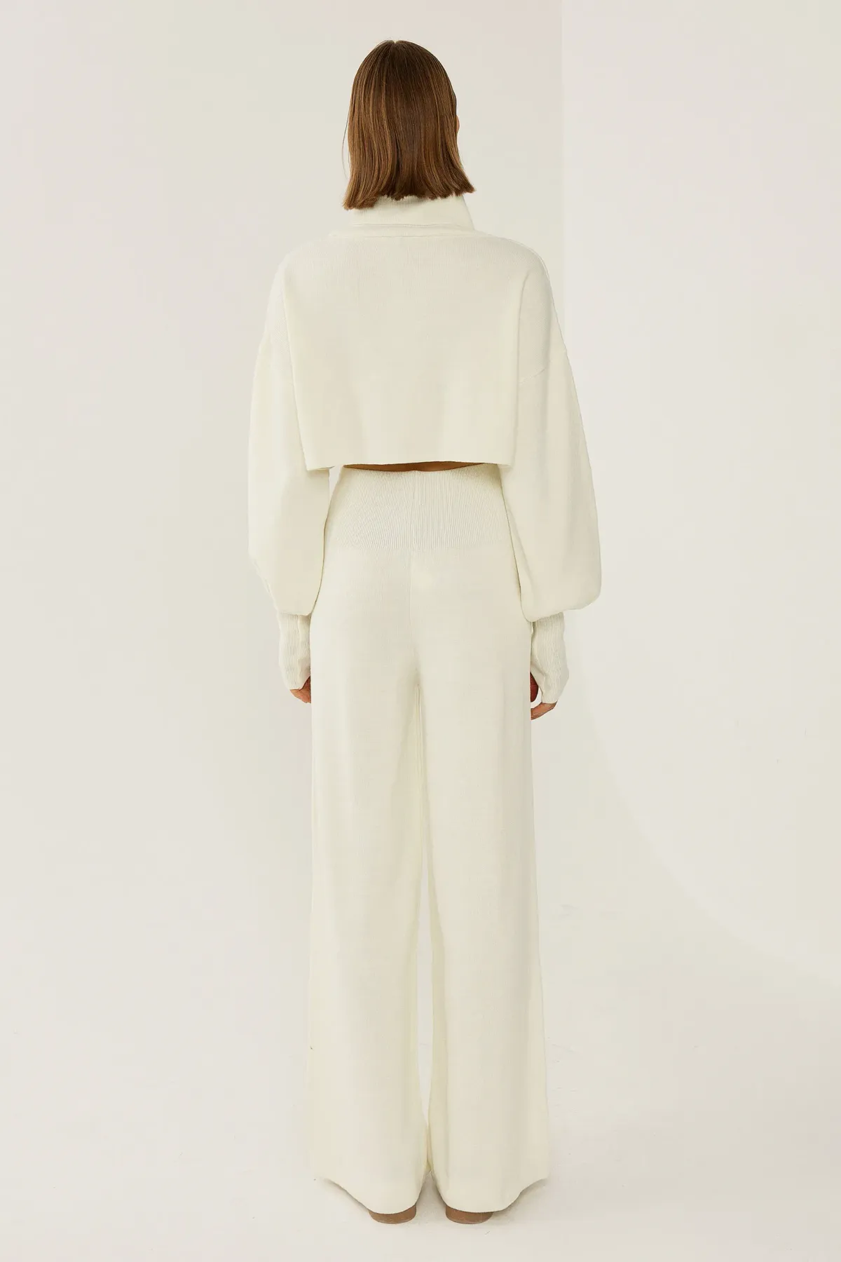 Turtleneck Knit Co-ord Set 6