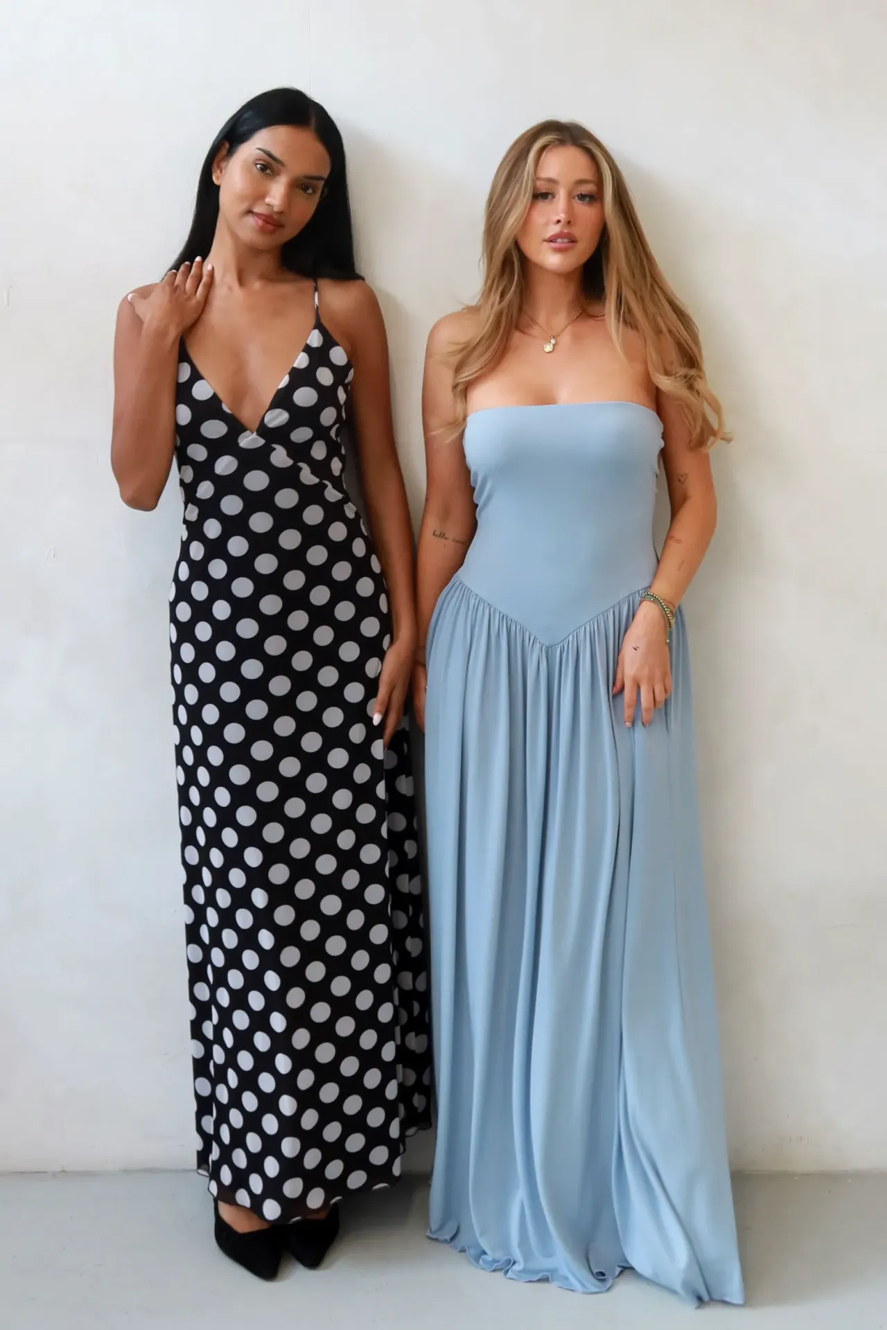Sofie Strapless Fitted Maxi Dress