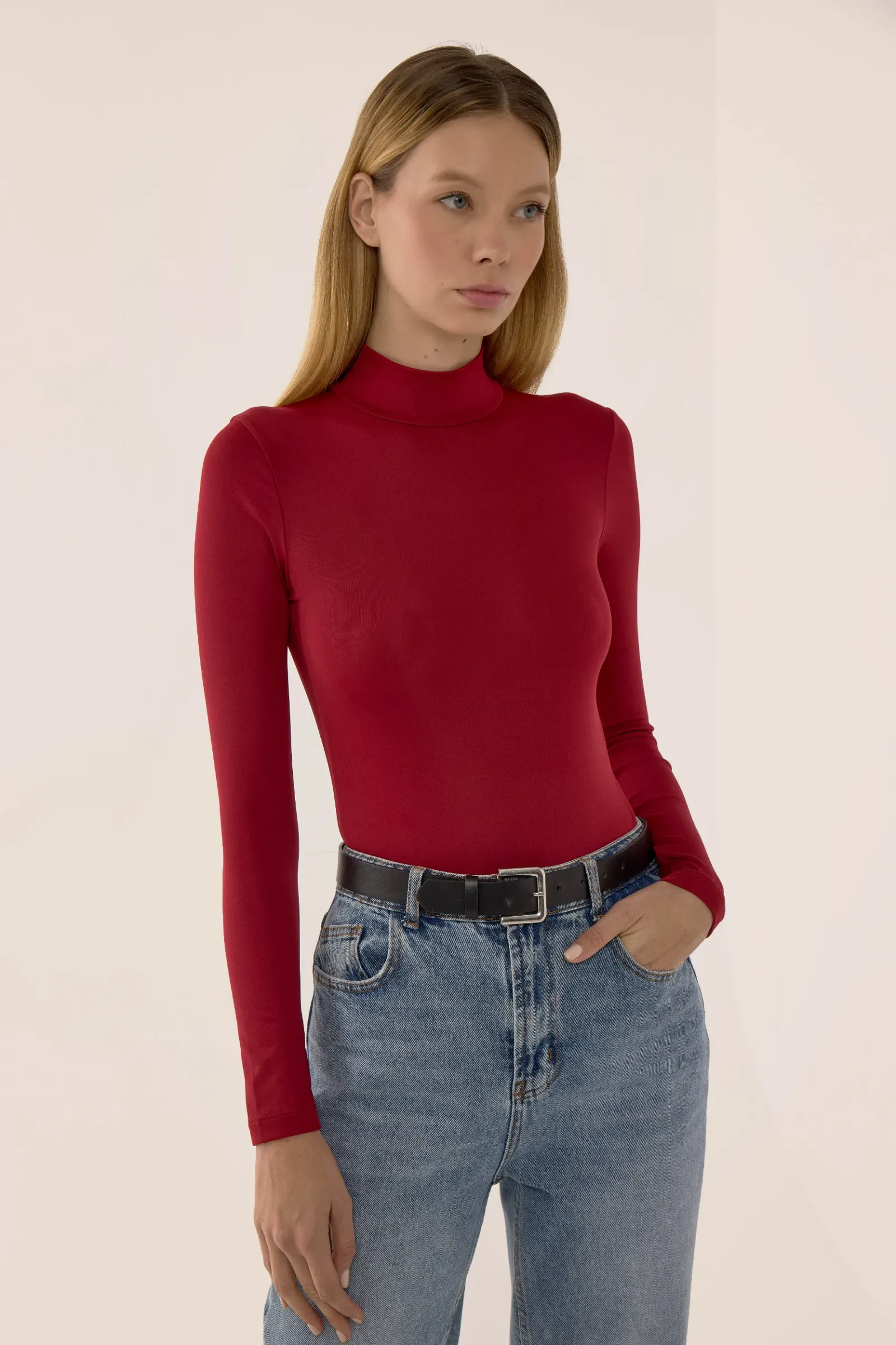 Basic Long Sleeve Bodysuit 4