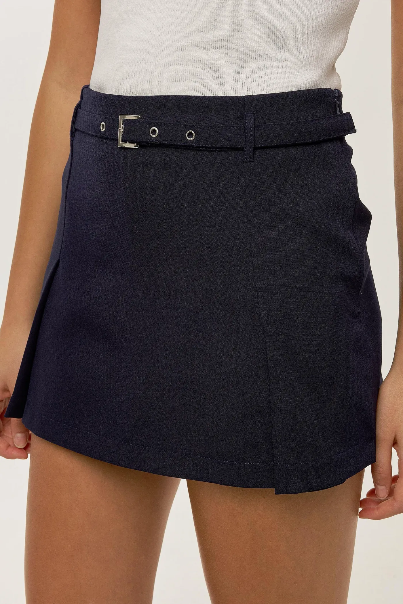 Belted Mini Skorts 4