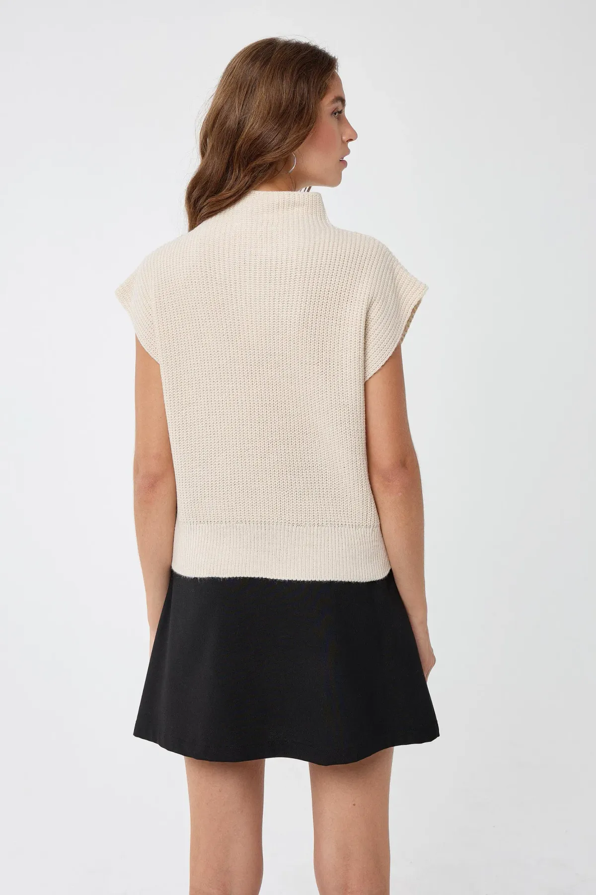 Half Turtleneck Knit Sweater 5