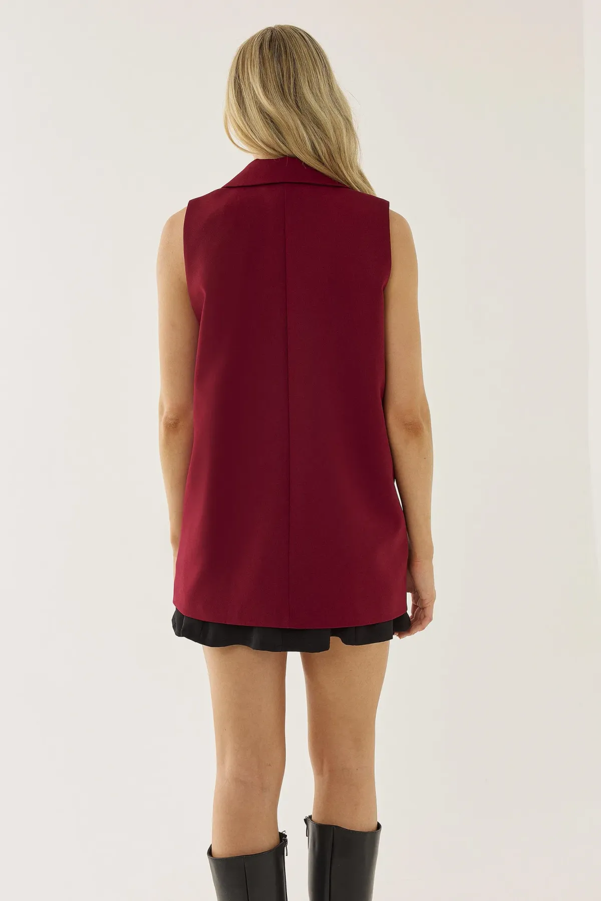 V-Neck Buttoned Waistcoat 5
