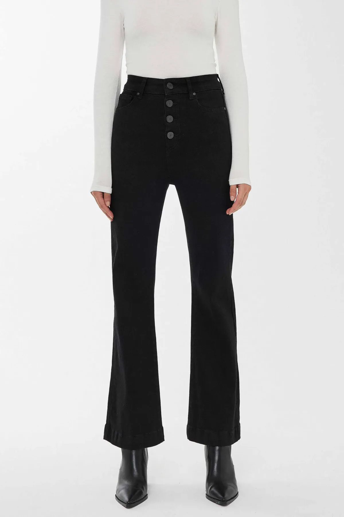 High Waist Flare Jeans 2