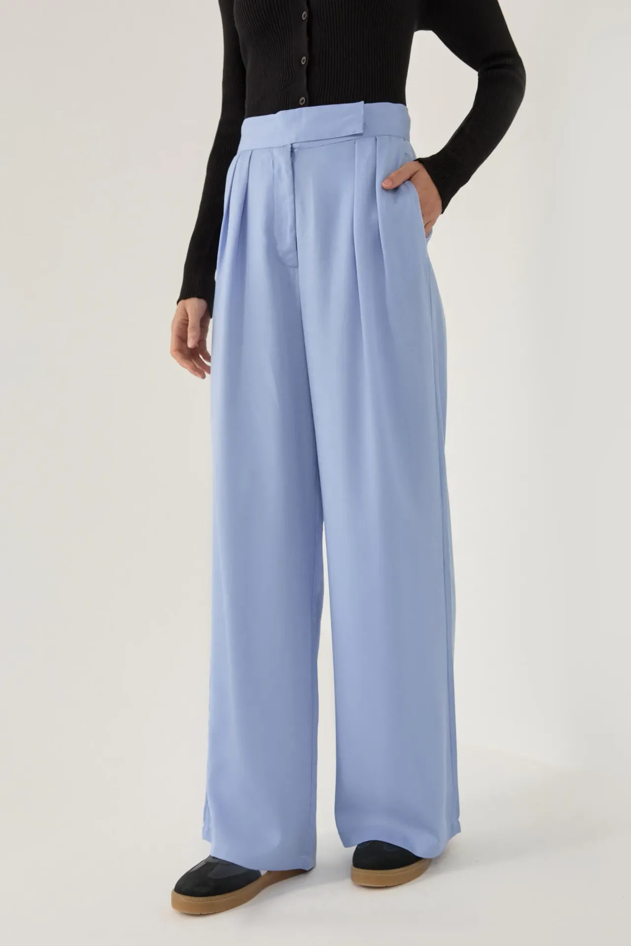 Pleated Pants