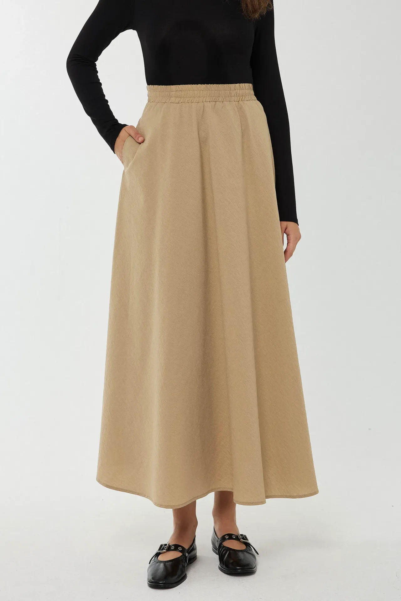 High Waist Maxi Skirt