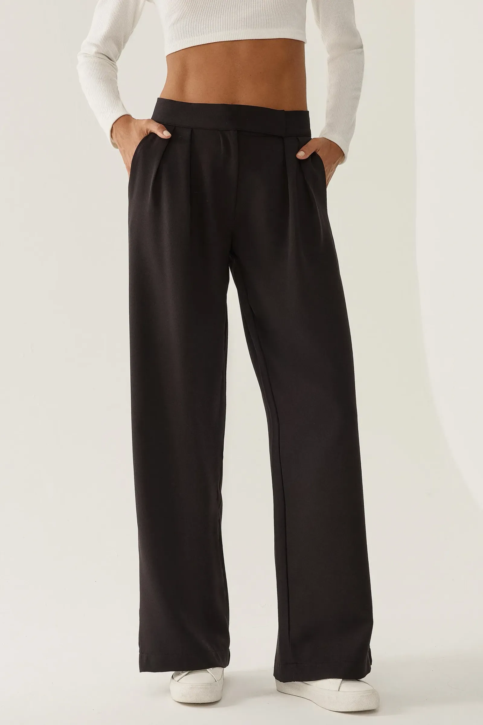 High Waist Wide Leg Pants 2