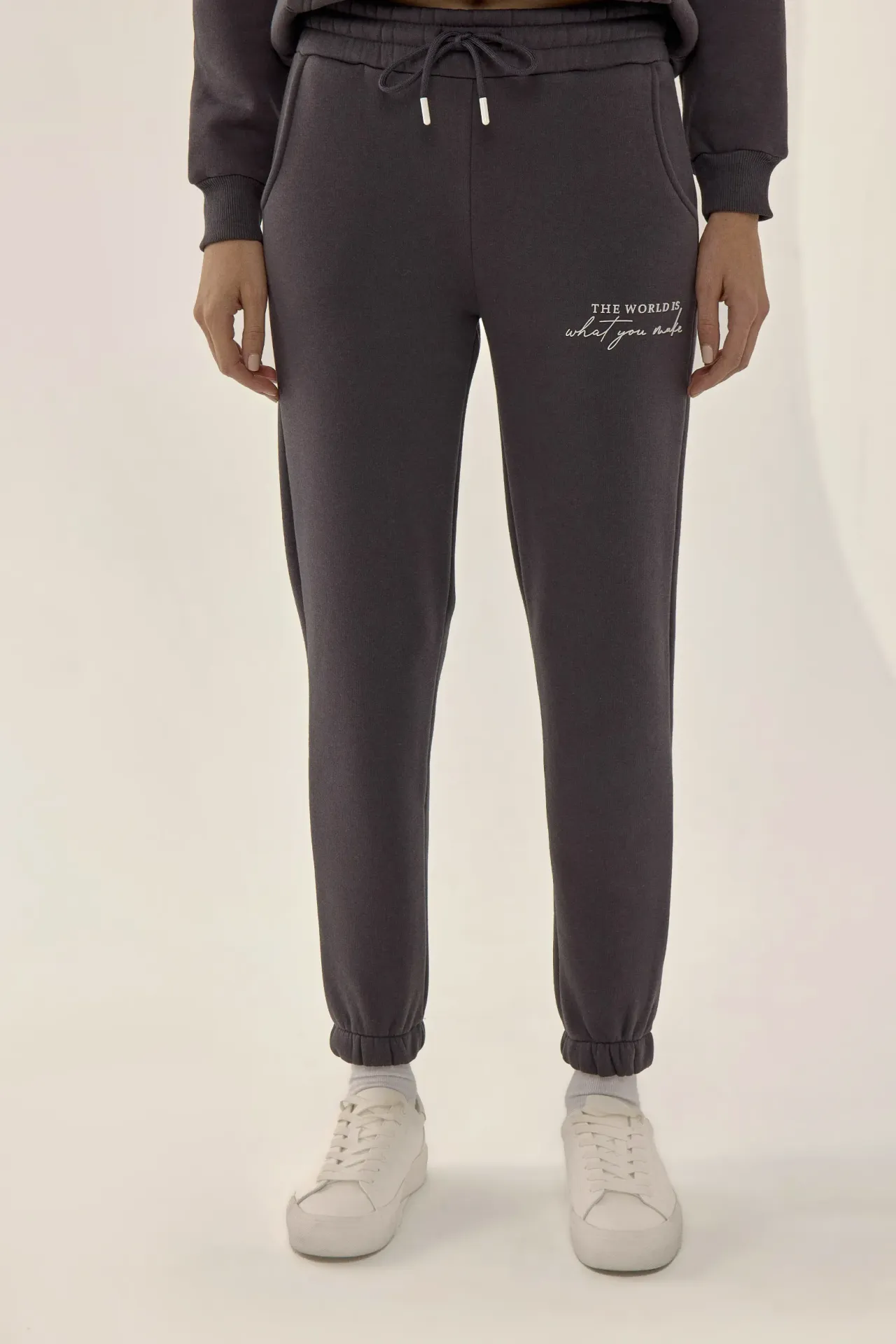 Elastic Waist Jogger Sweatpants