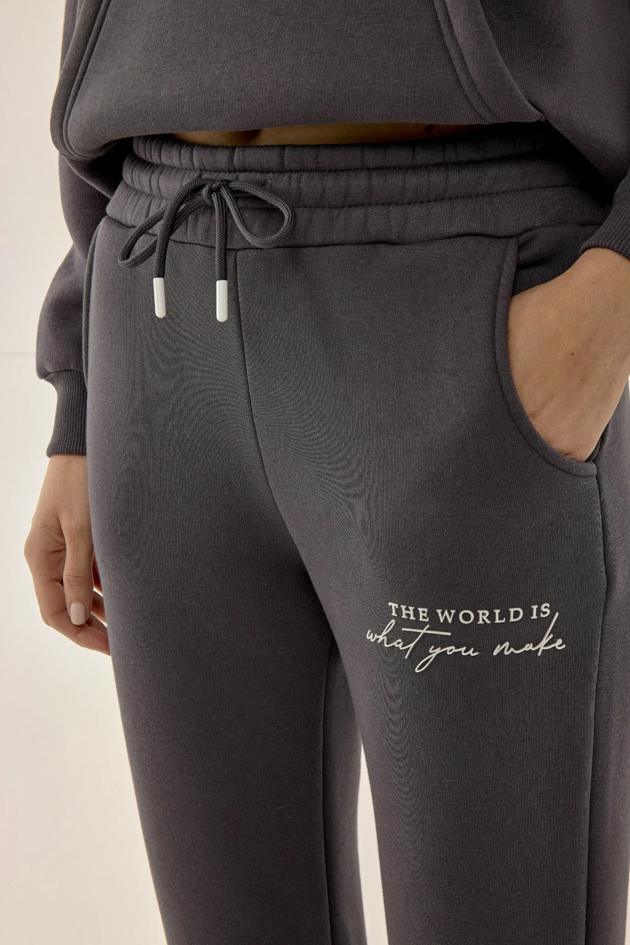 Elastic Waist Jogger Sweatpants