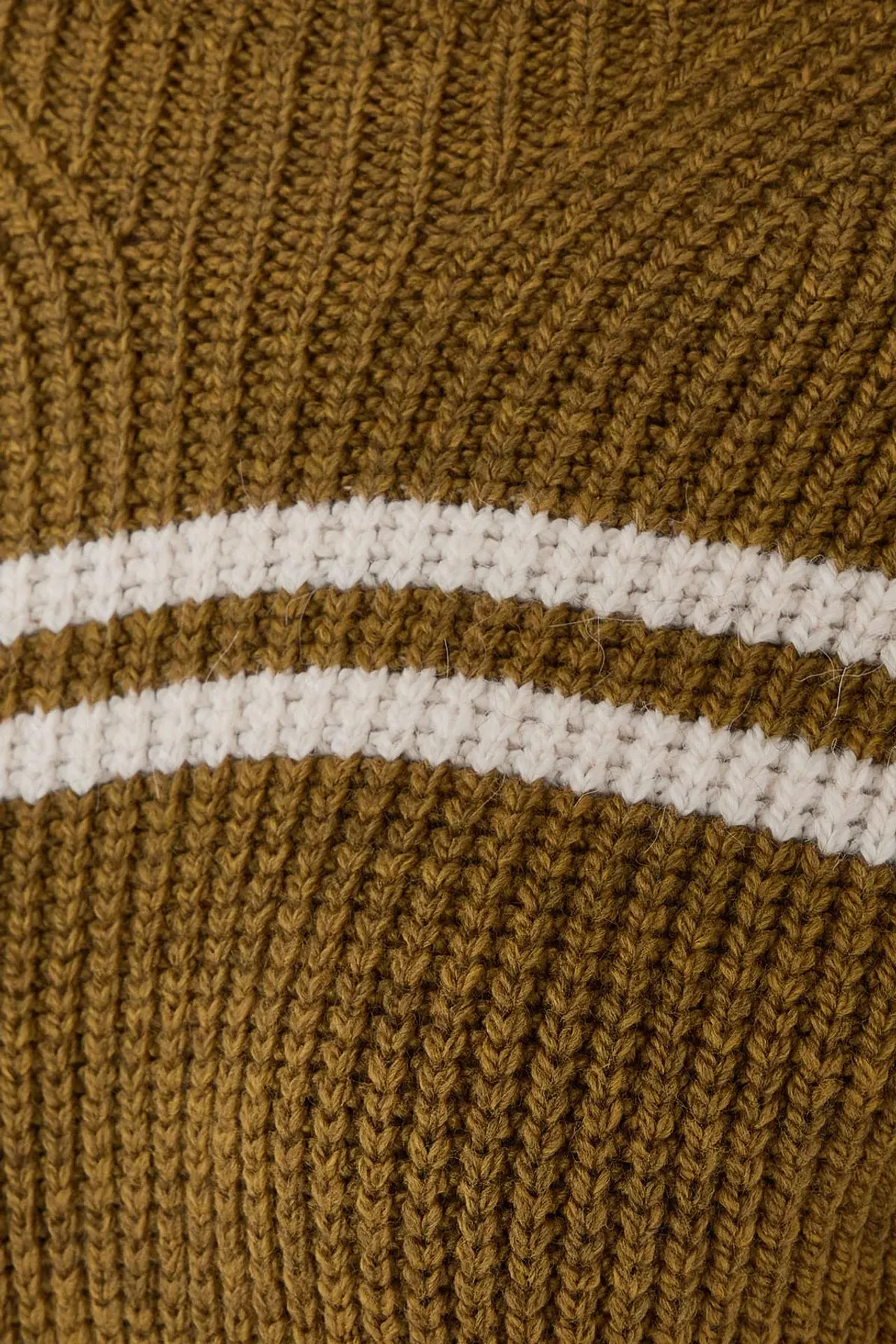 Turtleneck Striped Sweater