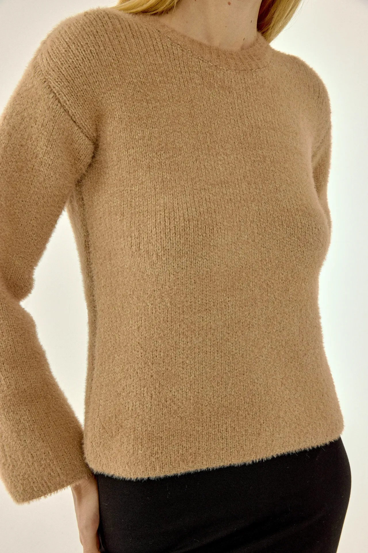 Textured Knit Sweater