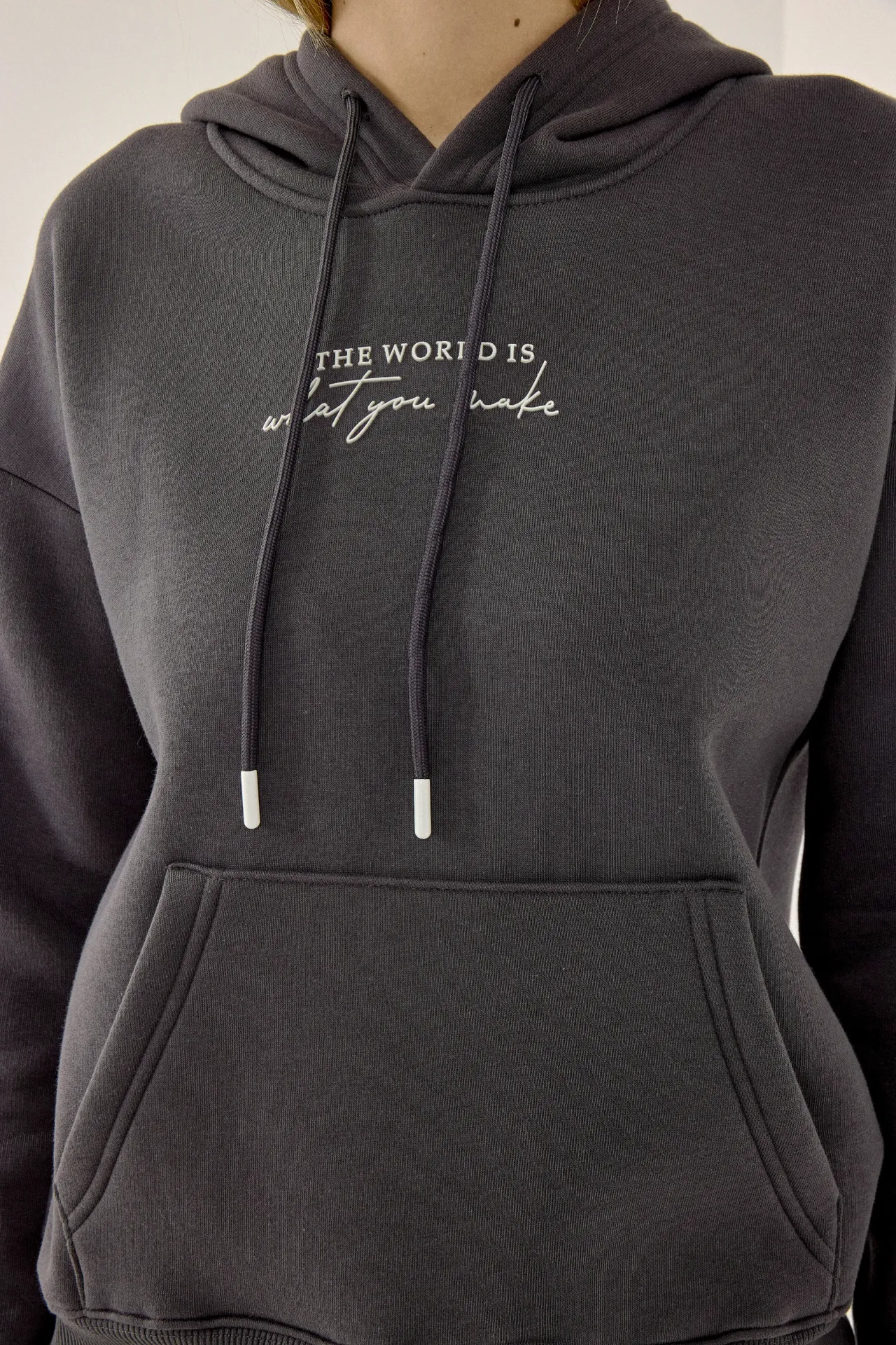 Printed Cotton Hoodie 