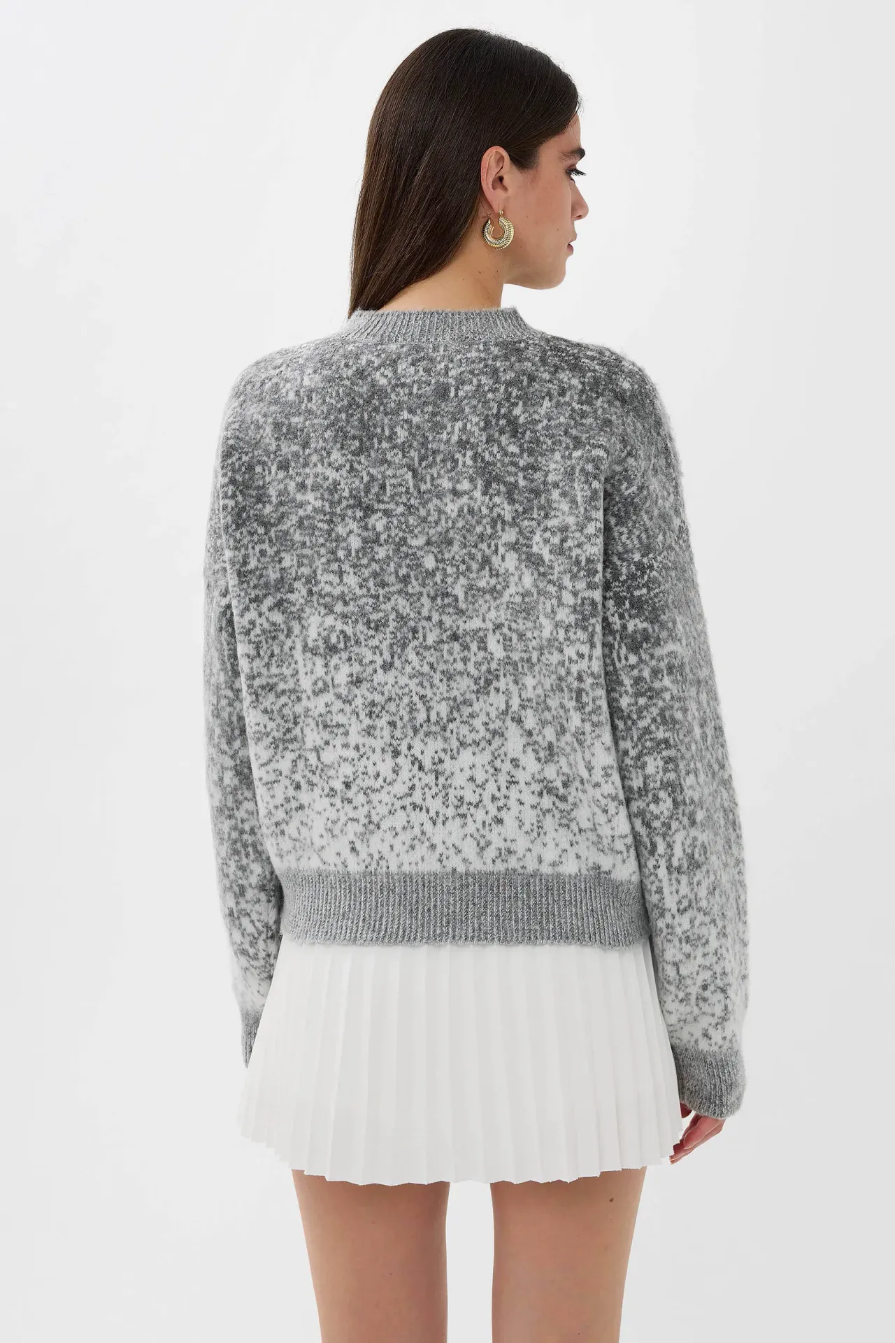 Buttoned Knitted Cardigan