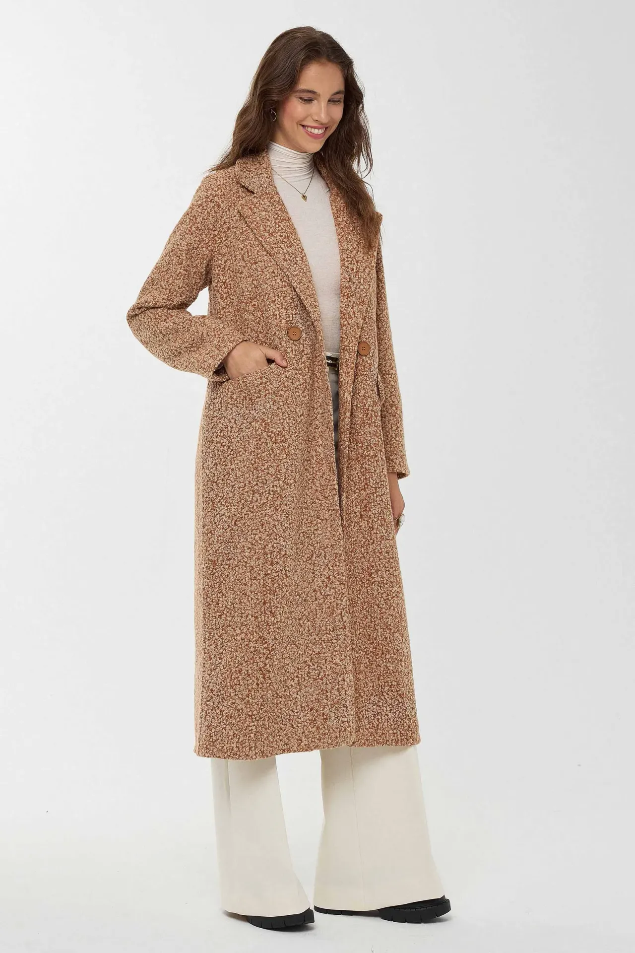 Relaxed Fit Overcoat