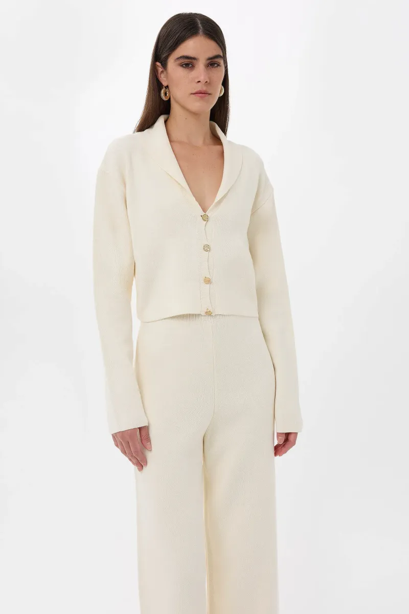 Shirt Collar Knit Co-Ord Set 3